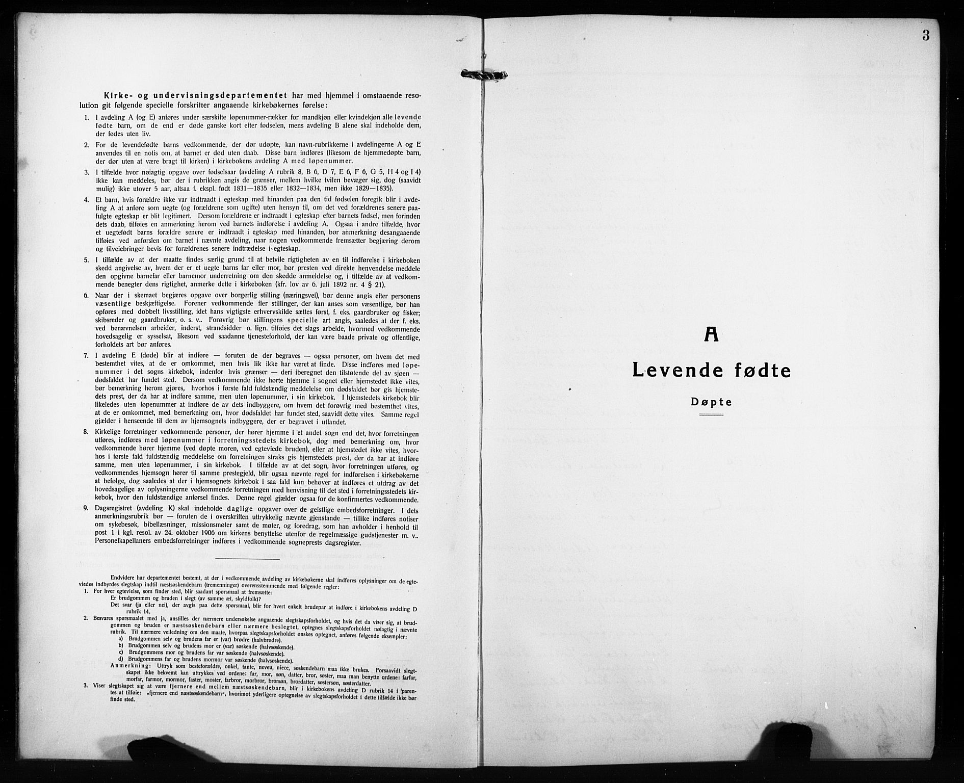Ministerialprotokoller, klokkerbøker og fødselsregistre - Møre og Romsdal, SAT/A-1454/511/L0160: Parish register (copy) no. 511C06, 1920-1932, p. 3