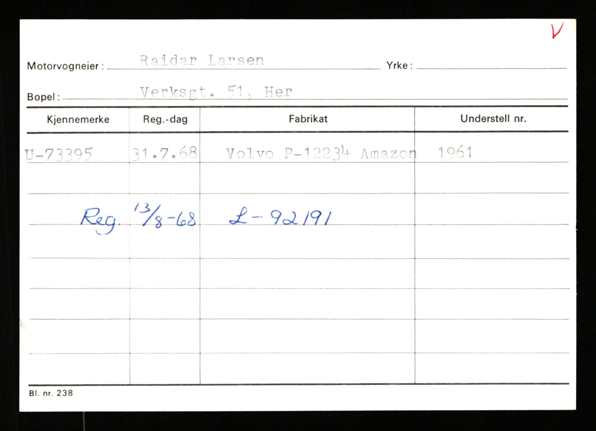 Stavanger trafikkstasjon, AV/SAST-A-101942/0/G/L0008: Registreringsnummer: 67519 - 84533, 1930-1971, p. 889