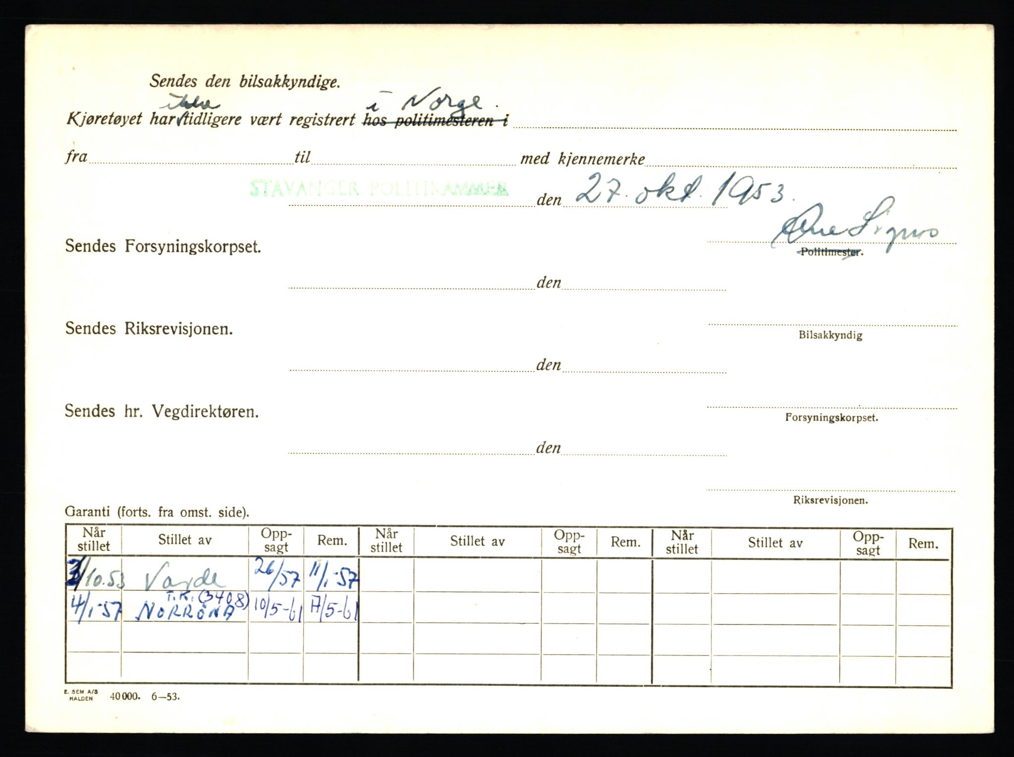 Stavanger trafikkstasjon, AV/SAST-A-101942/0/F/L0006: L-1700 - L-2149, 1930-1971, p. 1906