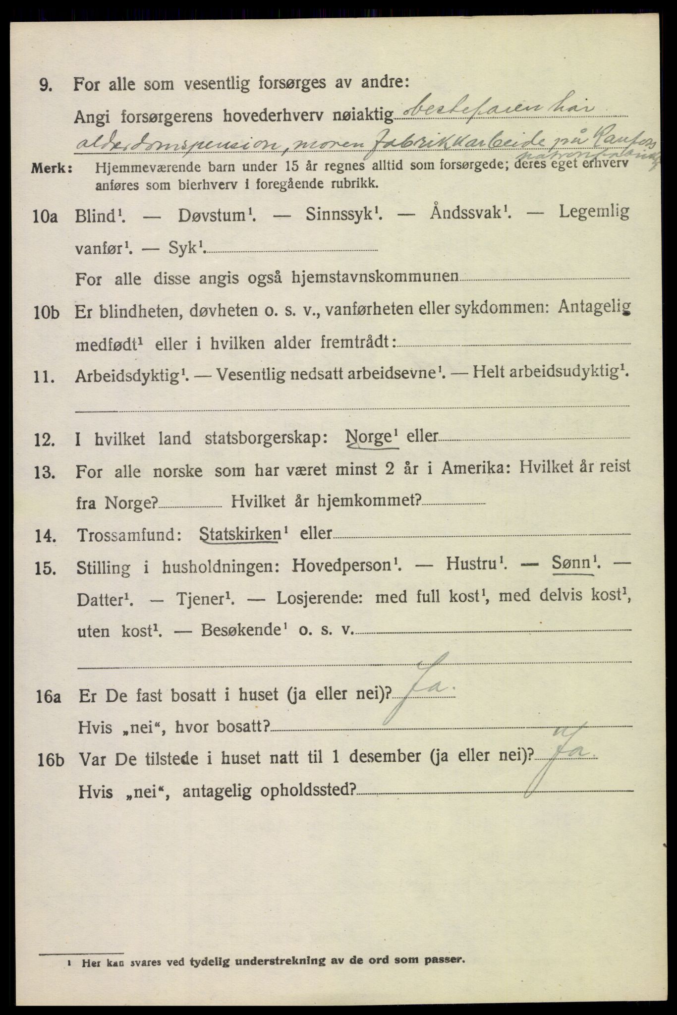 SAH, 1920 census for Østre Toten, 1920, p. 3767