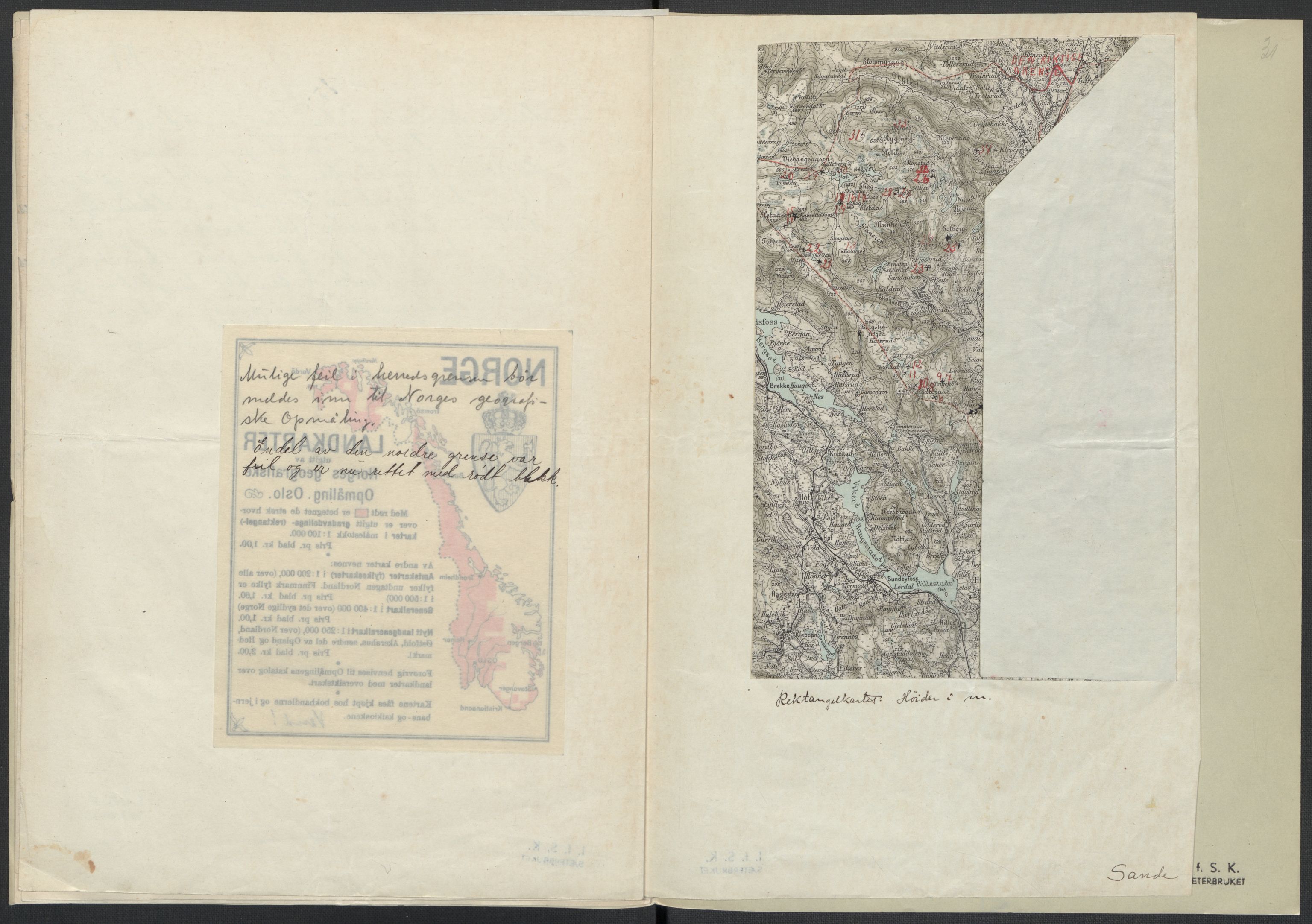 Instituttet for sammenlignende kulturforskning, AV/RA-PA-0424/F/Fc/L0006/0003: Eske B6: / Vestfold (perm XV), 1932-1935, p. 31