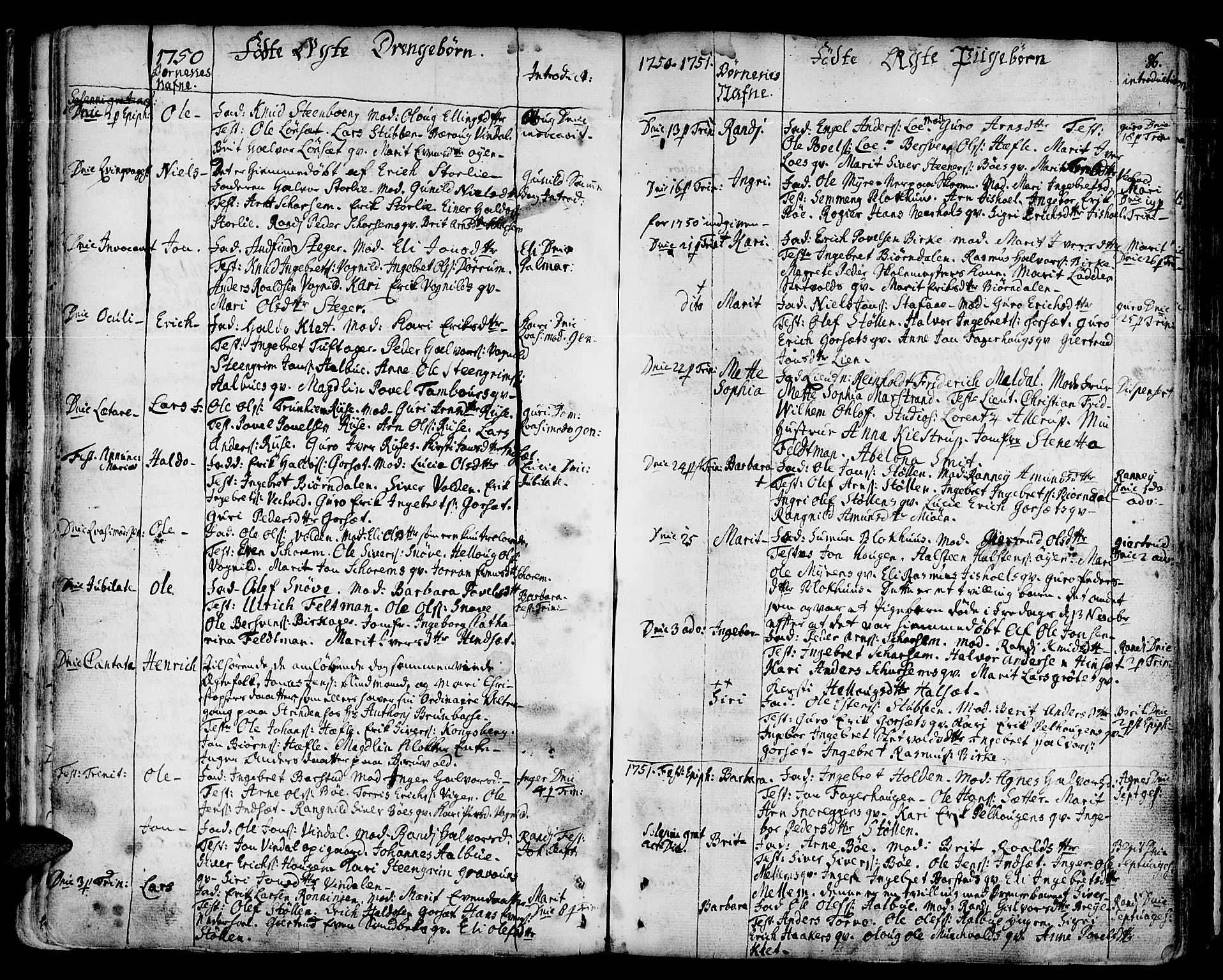 Ministerialprotokoller, klokkerbøker og fødselsregistre - Sør-Trøndelag, SAT/A-1456/678/L0891: Parish register (official) no. 678A01, 1739-1780, p. 86