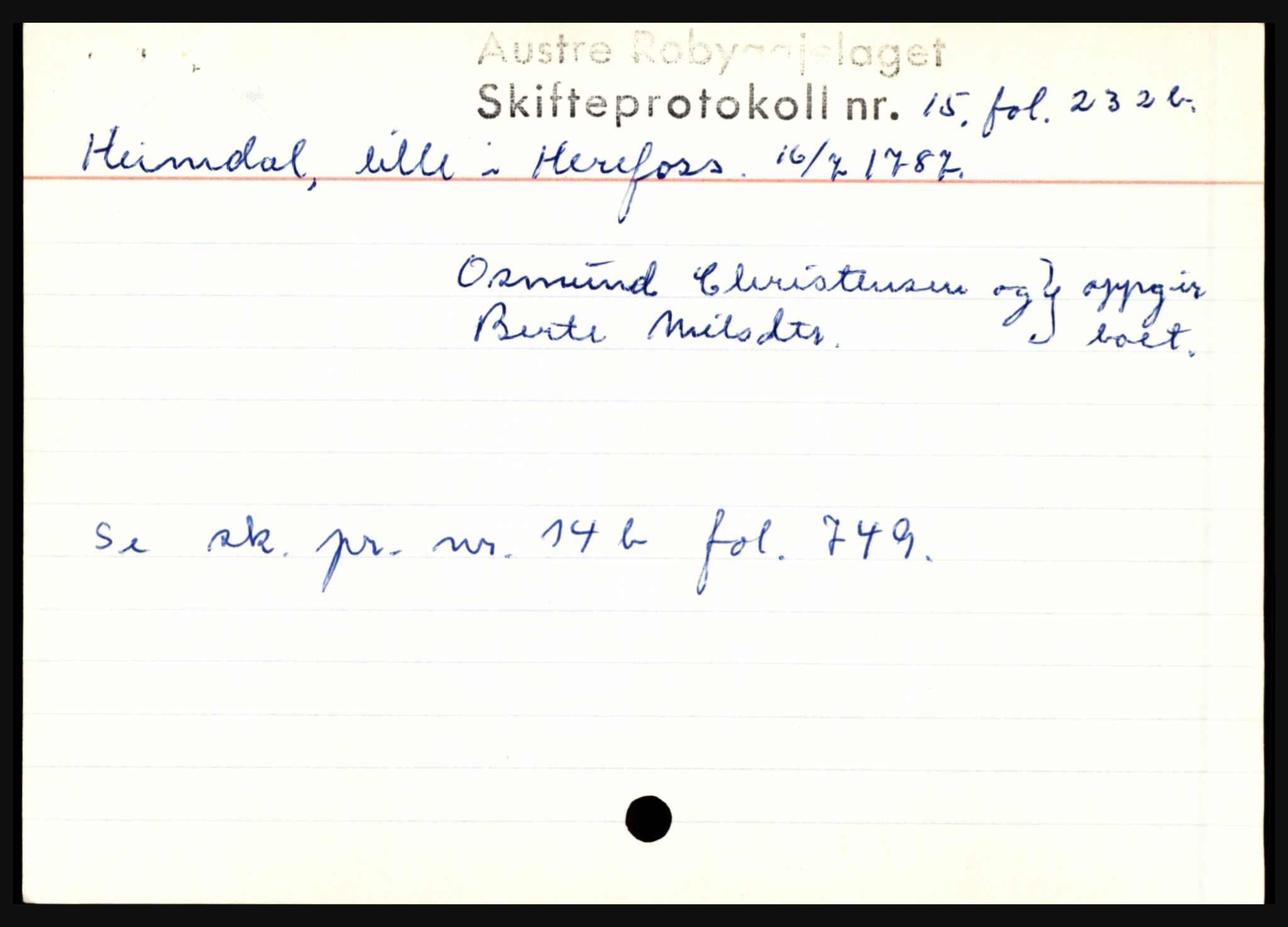 Østre Råbyggelag sorenskriveri, AV/SAK-1221-0016/H, p. 4705