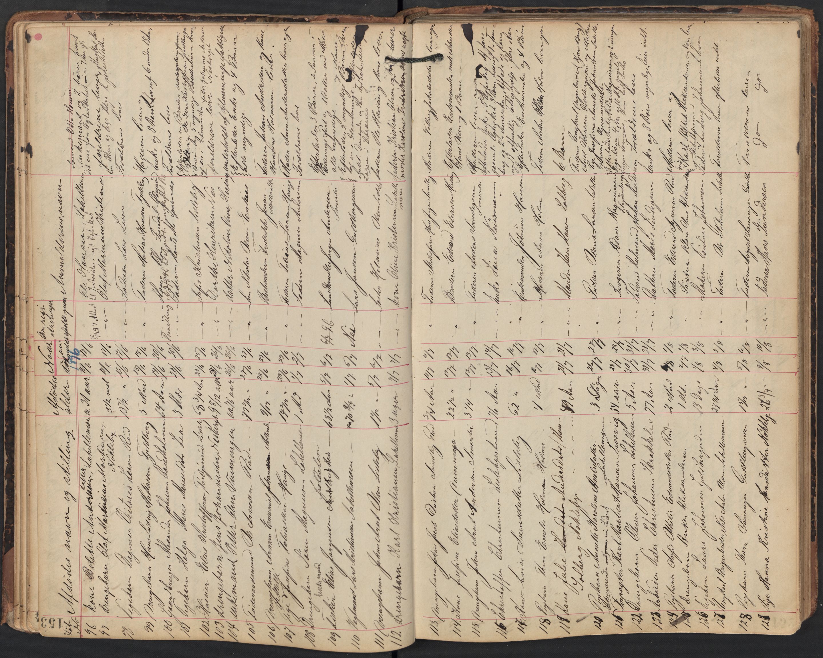 Glemmen lensmannskontor, AV/SAO-A-10123/H/Ha/Hab/L0004: Registreringsprotokoller, 1891-1899