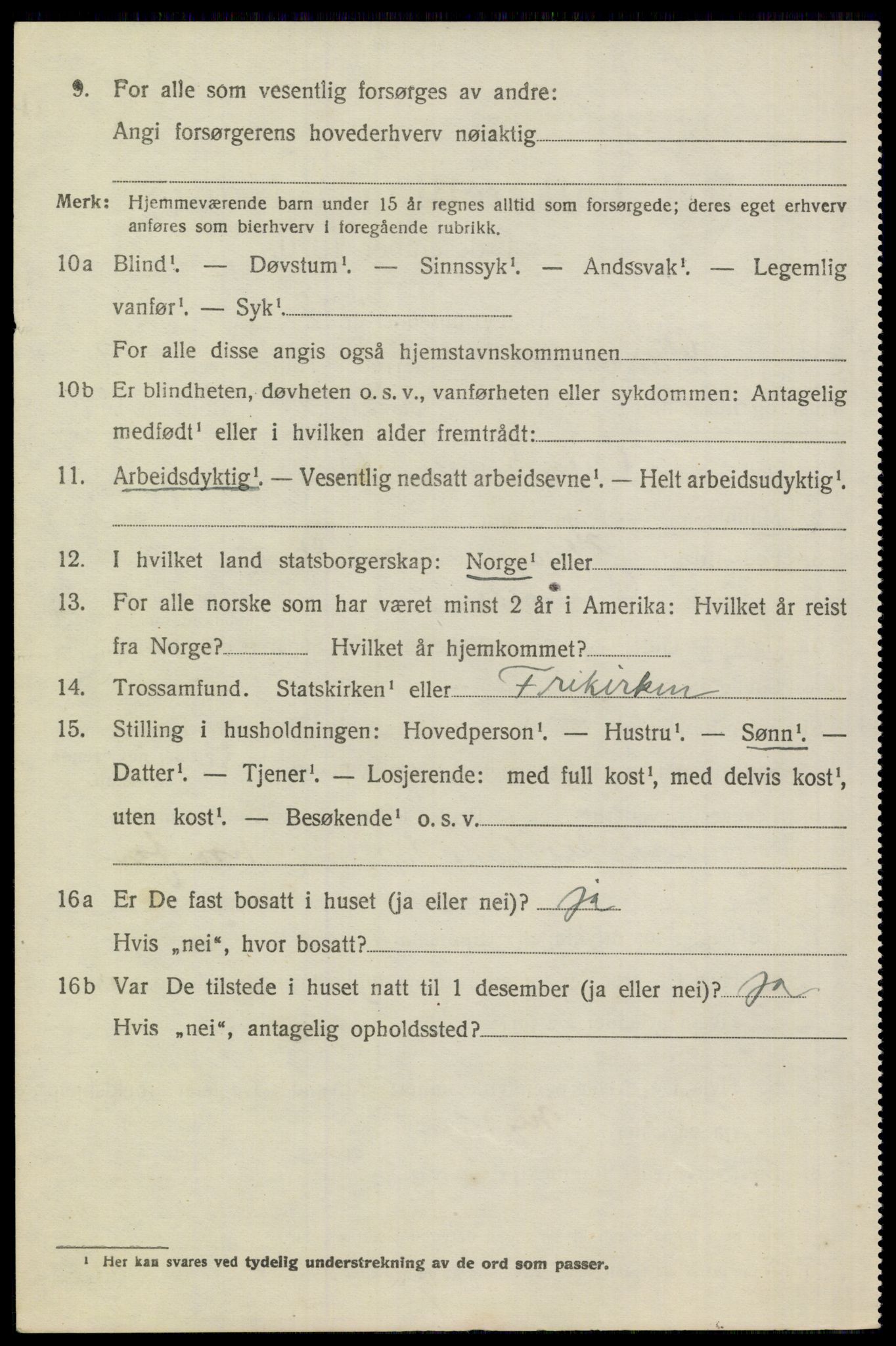 SAKO, 1920 census for Drangedal, 1920, p. 4232