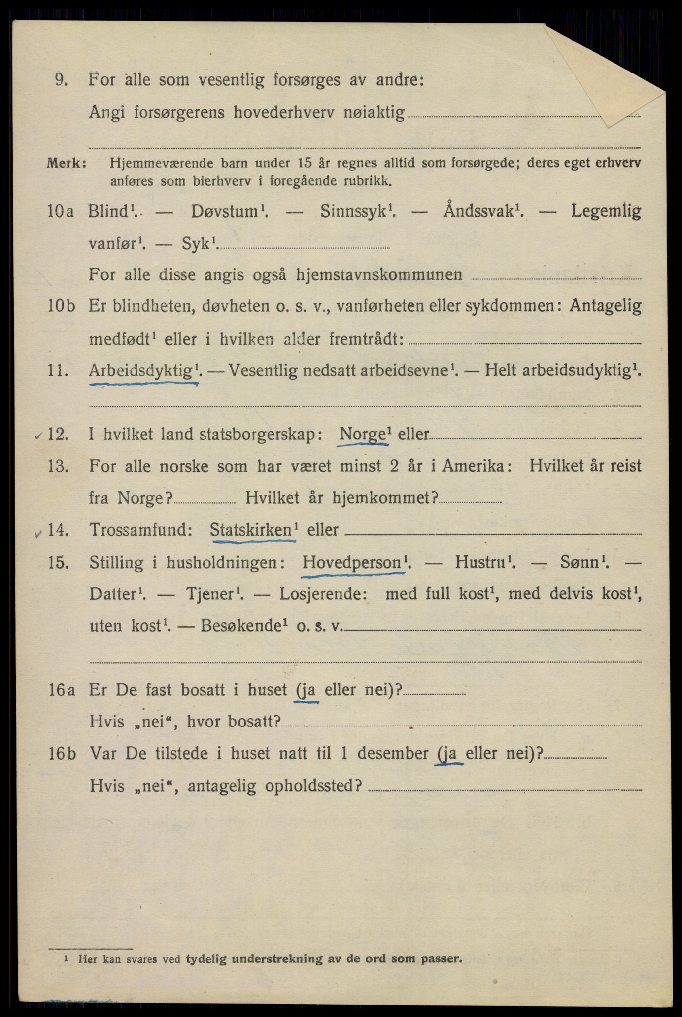 SAO, 1920 census for Kristiania, 1920, p. 198132