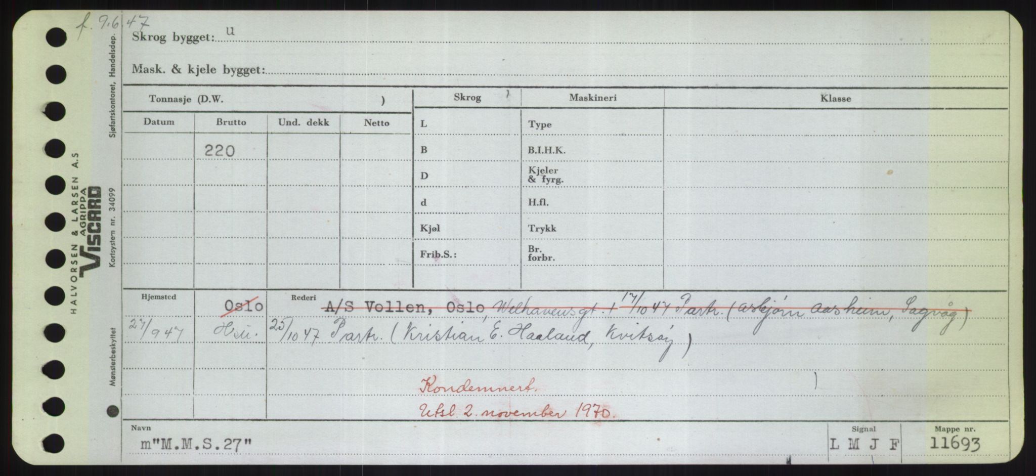 Sjøfartsdirektoratet med forløpere, Skipsmålingen, RA/S-1627/H/Hd/L0024: Fartøy, M-Mim, p. 7