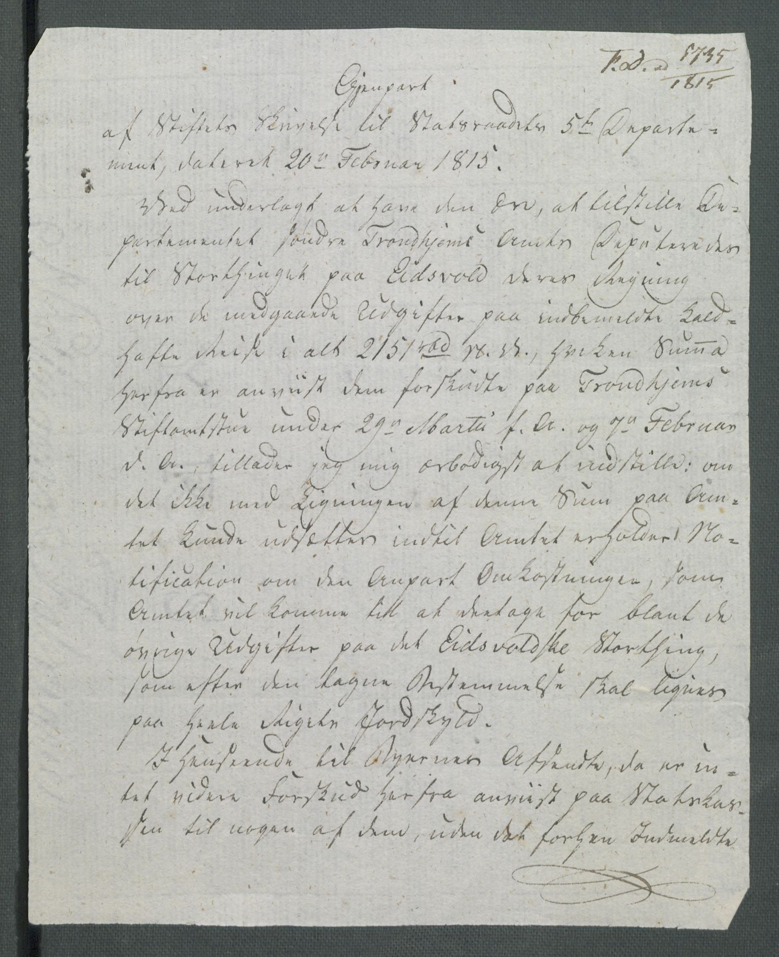 5. departement for finans-, handels- og tollfaget, AV/RA-S-3893/C/Cb/L0014: Regninger fra Riksforsamlingens deputerede, 1814, p. 70