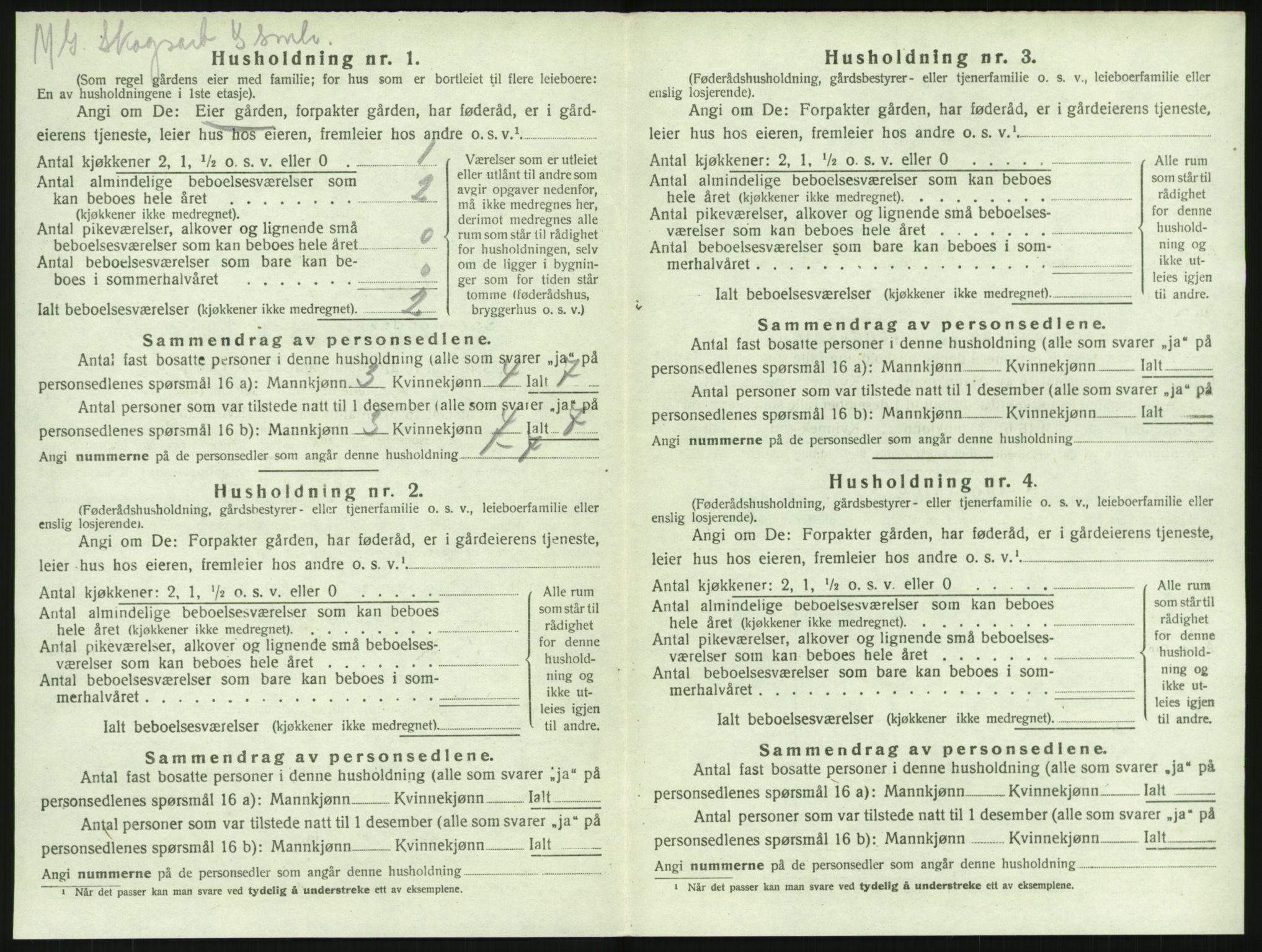 SAKO, 1920 census for Lardal, 1920, p. 724