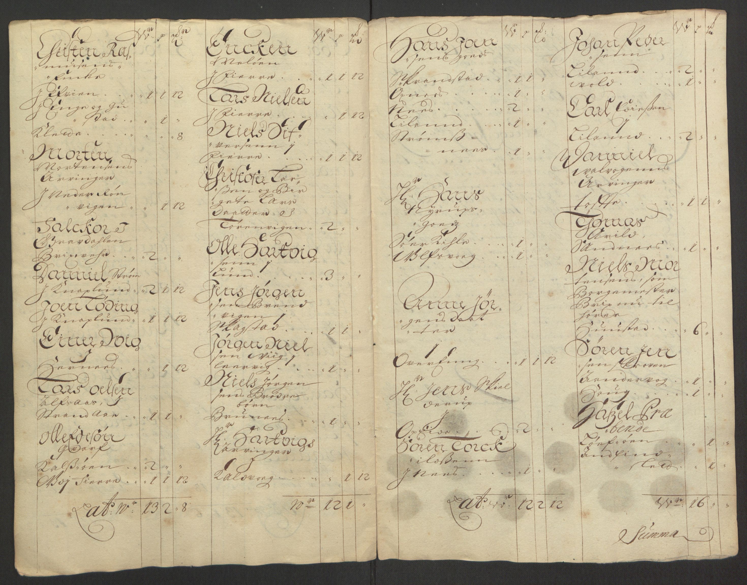 Rentekammeret inntil 1814, Reviderte regnskaper, Fogderegnskap, AV/RA-EA-4092/R66/L4578: Fogderegnskap Salten, 1694-1696, p. 240