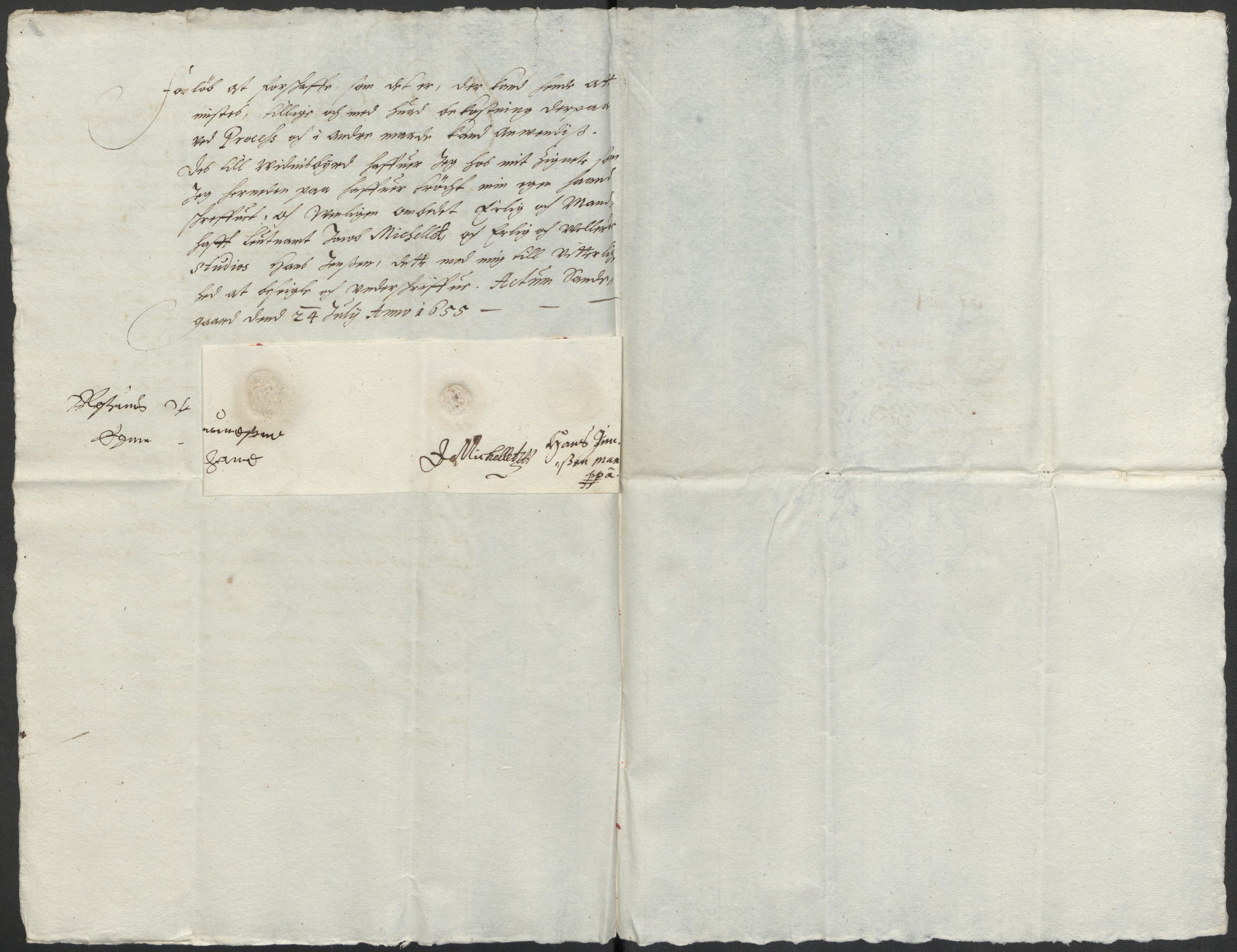 Riksarkivets diplomsamling, AV/RA-EA-5965/F12/L0005: Pk. 7 (II), 1613-1721, p. 51