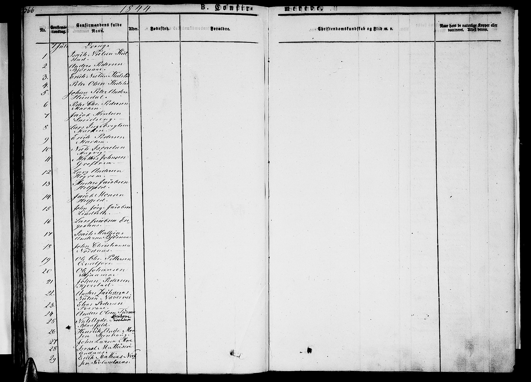 Ministerialprotokoller, klokkerbøker og fødselsregistre - Nordland, AV/SAT-A-1459/820/L0289: Parish register (official) no. 820A10, 1826-1845, p. 366