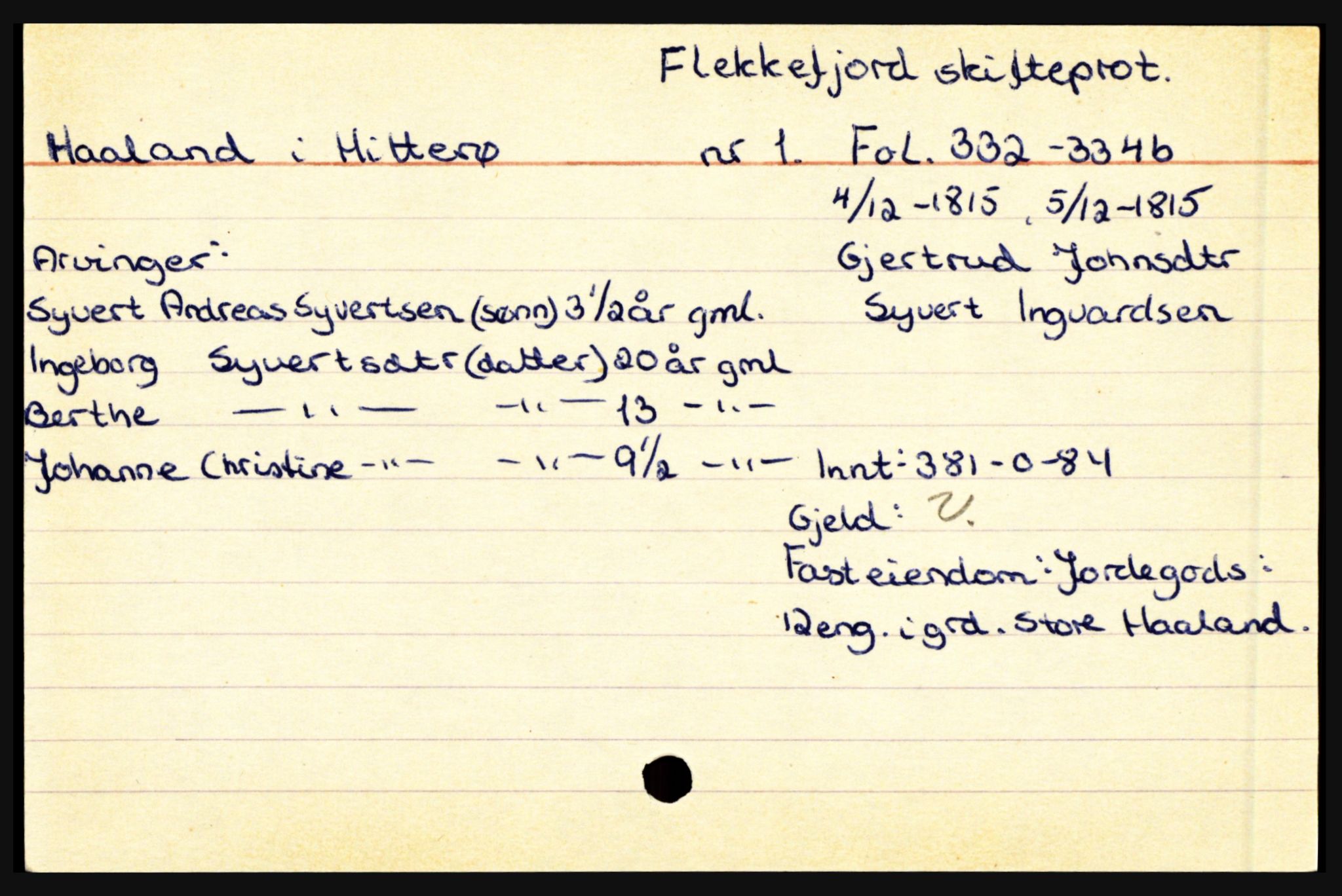 Flekkefjord sorenskriveri, AV/SAK-1221-0001/H, p. 735