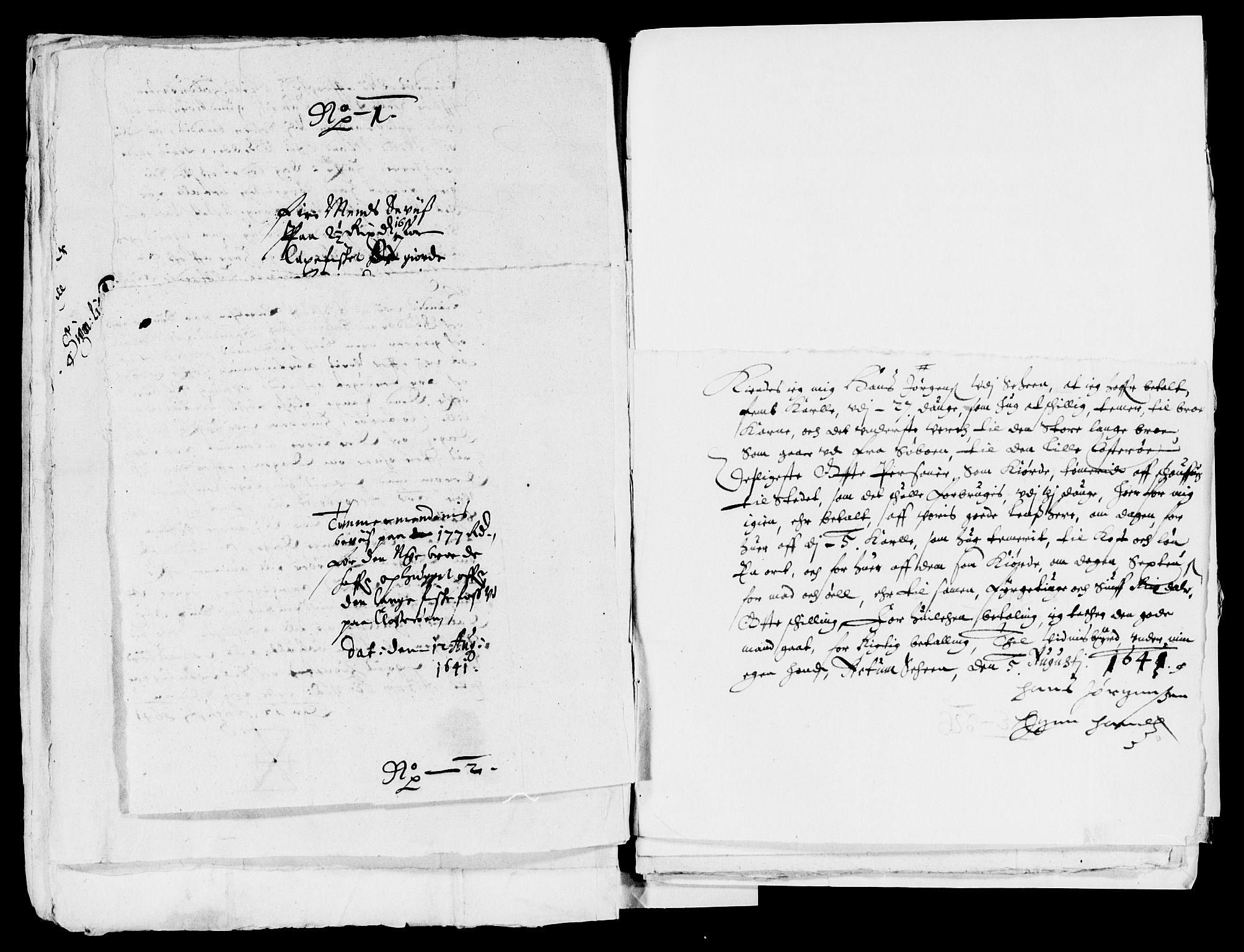 Rentekammeret inntil 1814, Reviderte regnskaper, Lensregnskaper, AV/RA-EA-5023/R/Rb/Rbp/L0033: Bratsberg len, 1646-1648