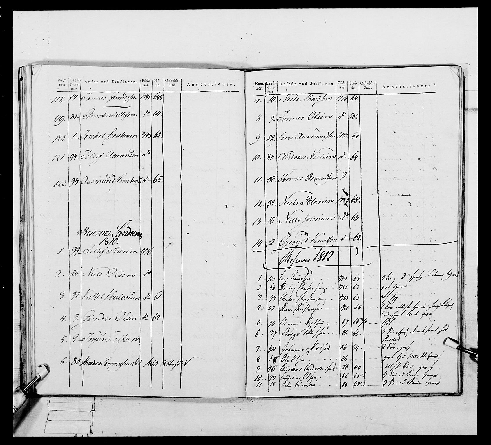 Generalitets- og kommissariatskollegiet, Det kongelige norske kommissariatskollegium, AV/RA-EA-5420/E/Eh/L0112: Vesterlenske nasjonale infanteriregiment, 1812, p. 277