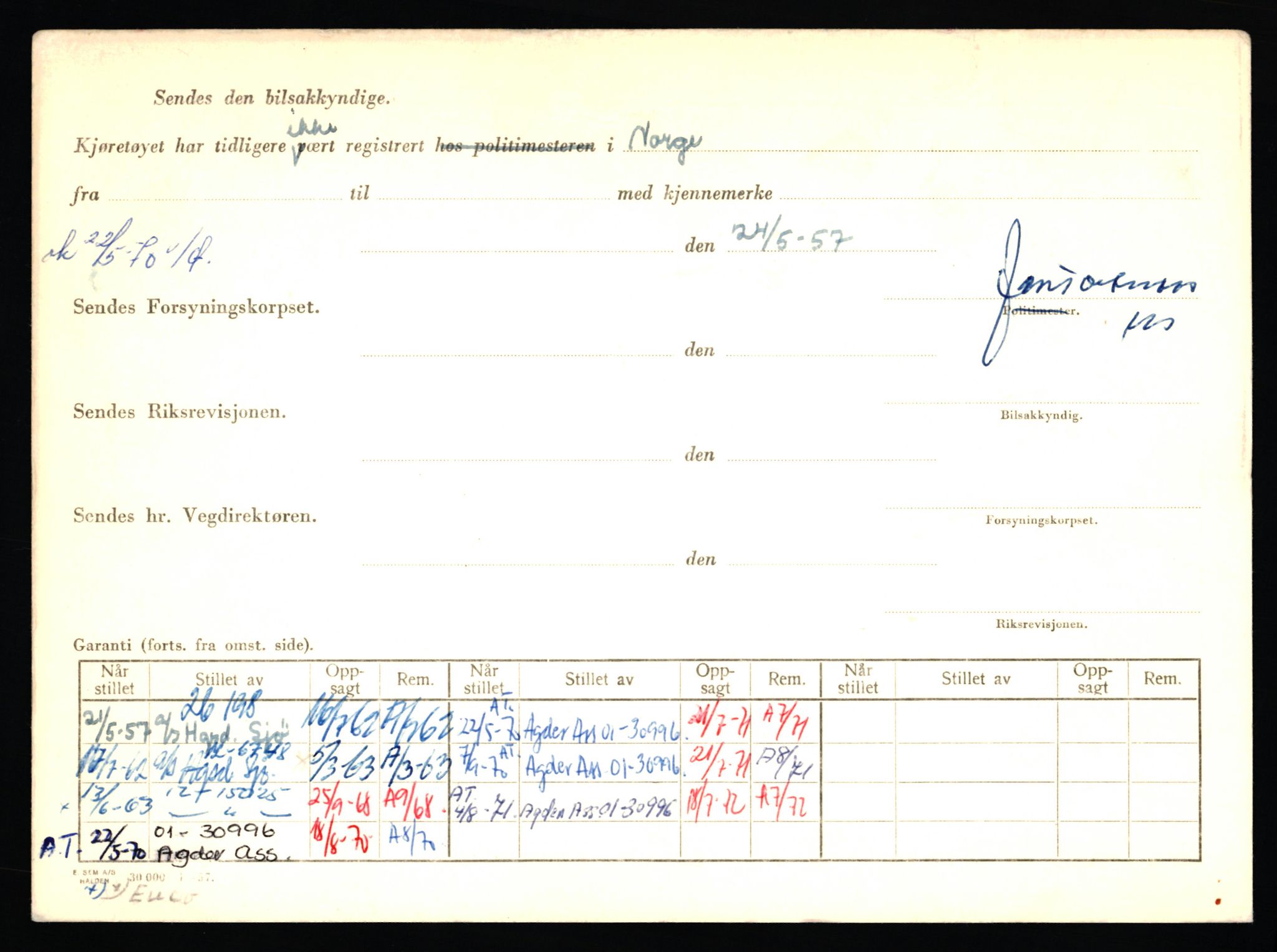 Stavanger trafikkstasjon, AV/SAST-A-101942/0/F/L0013: L-4700 - L-5079, 1930-1971, p. 4