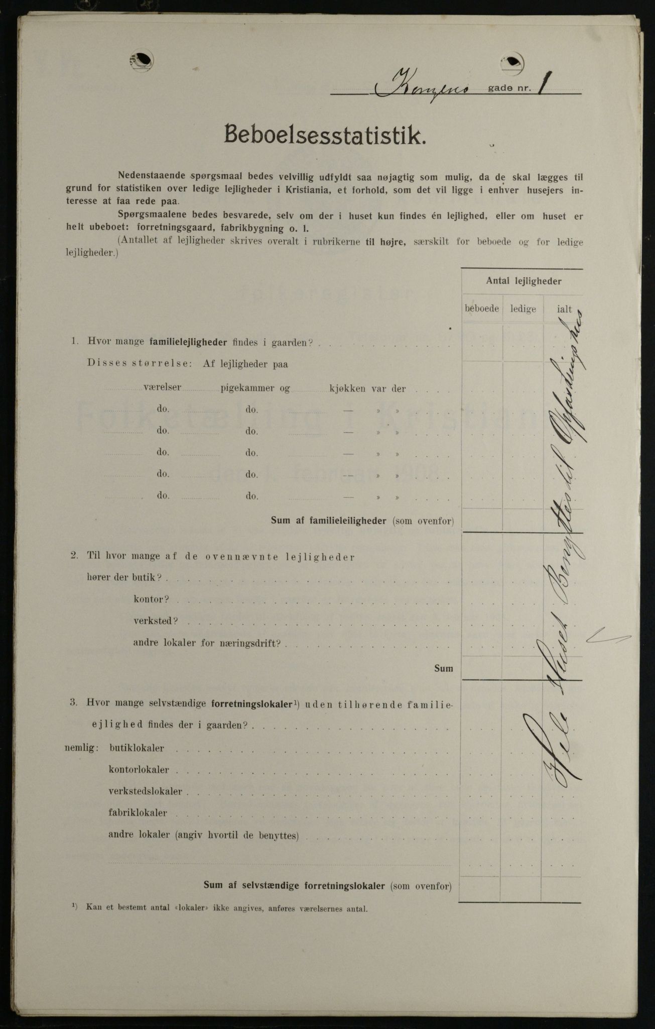 OBA, Municipal Census 1908 for Kristiania, 1908, p. 46894