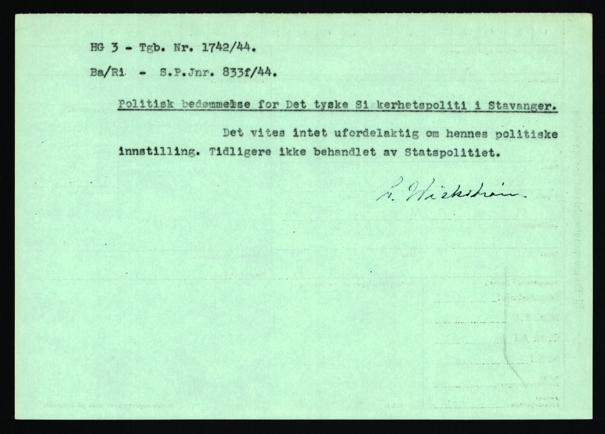 Statspolitiet - Hovedkontoret / Osloavdelingen, AV/RA-S-1329/C/Ca/L0001: Aabakken - Armann, 1943-1945, p. 1600