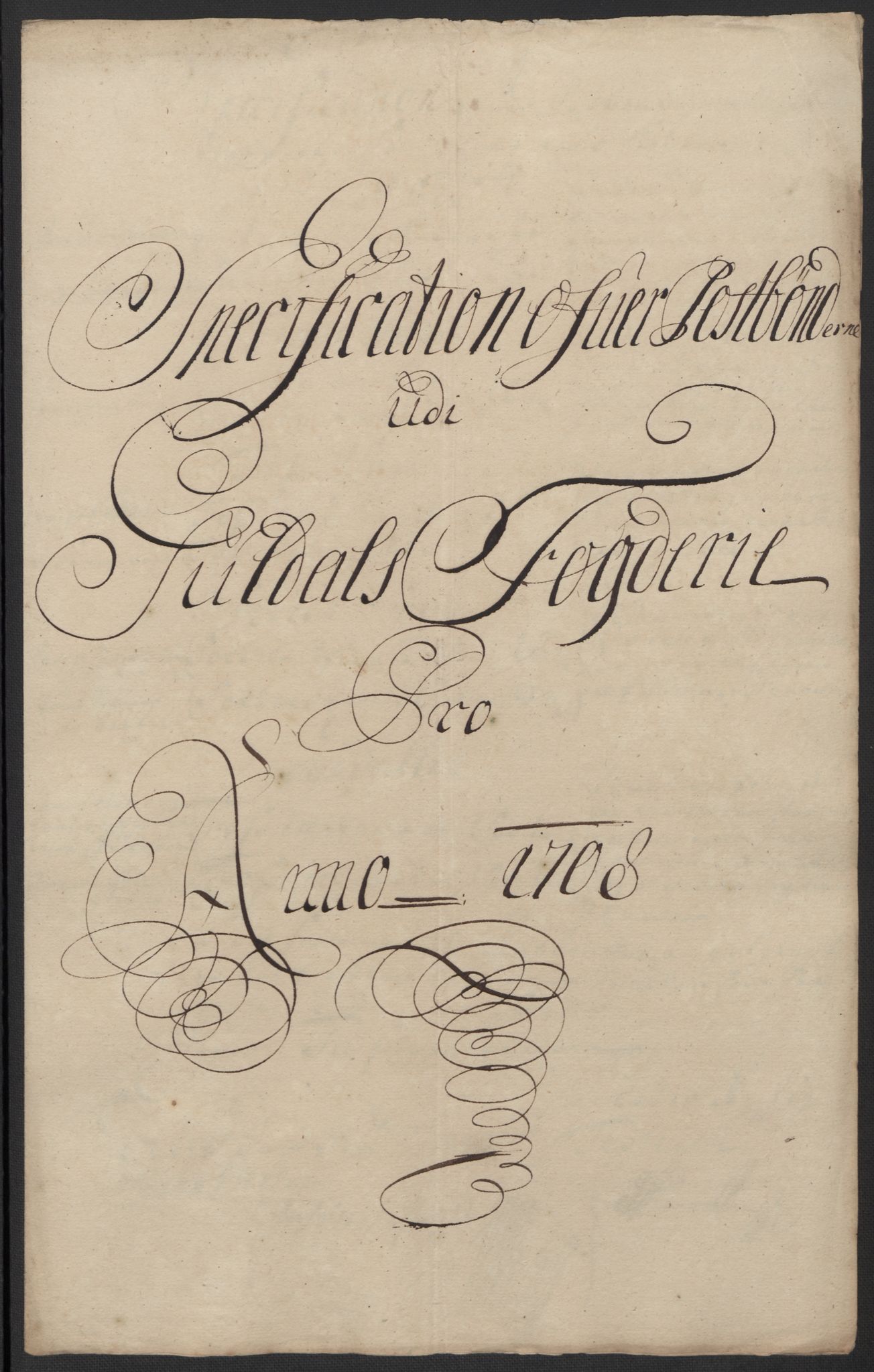 Rentekammeret inntil 1814, Reviderte regnskaper, Fogderegnskap, RA/EA-4092/R60/L3958: Fogderegnskap Orkdal og Gauldal, 1708, p. 362