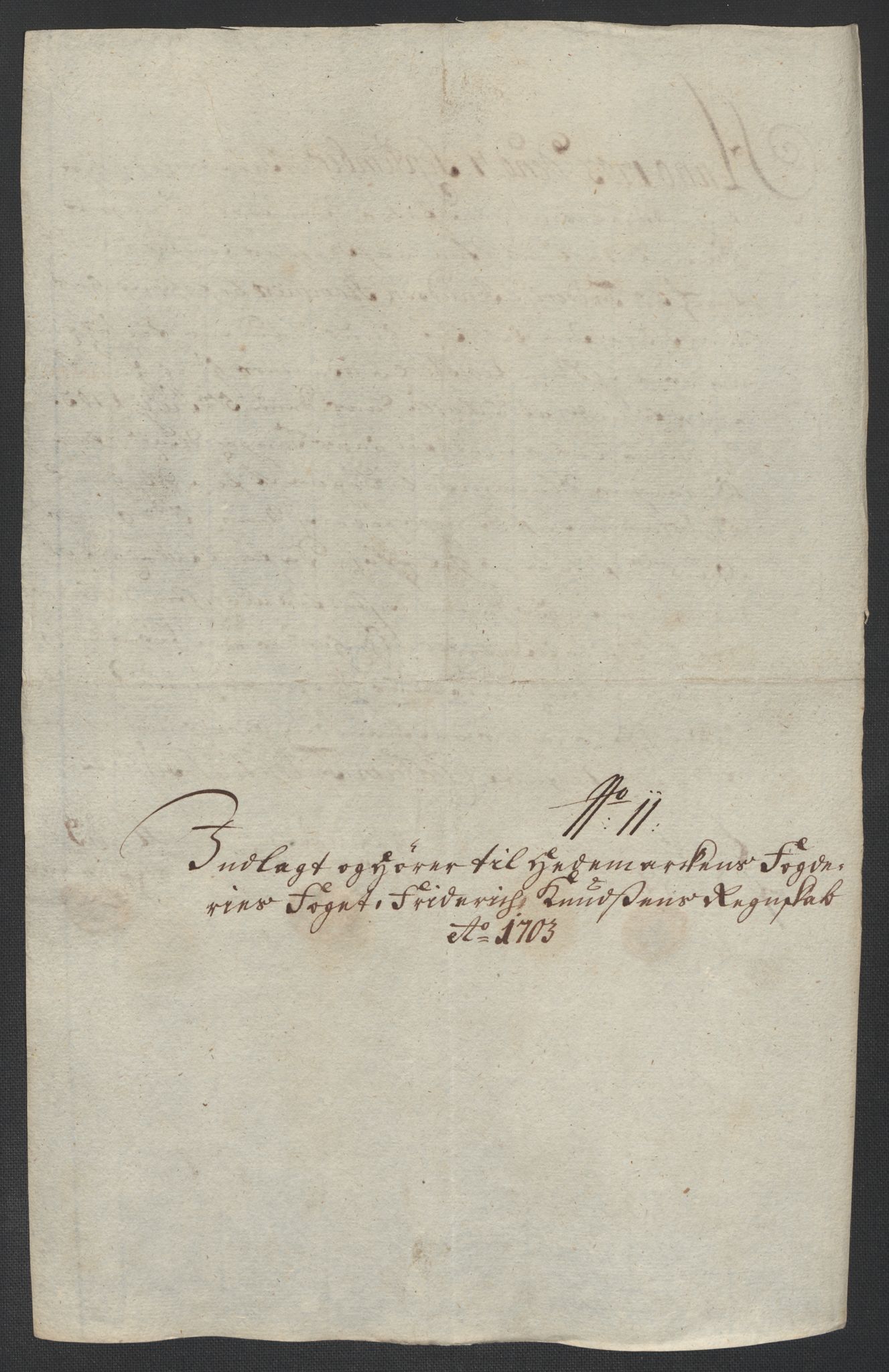 Rentekammeret inntil 1814, Reviderte regnskaper, Fogderegnskap, AV/RA-EA-4092/R16/L1041: Fogderegnskap Hedmark, 1703-1704, p. 96