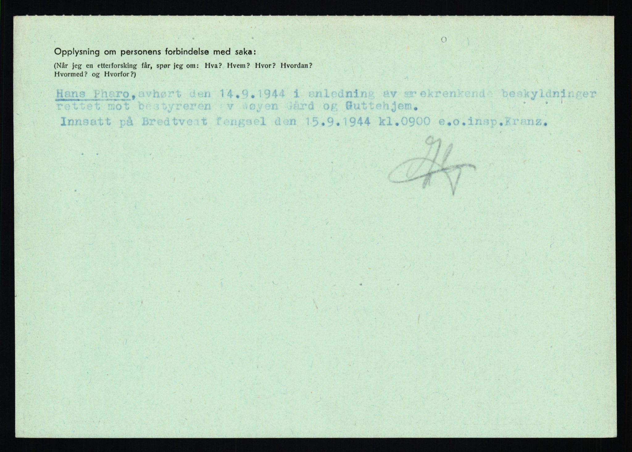 Statspolitiet - Hovedkontoret / Osloavdelingen, AV/RA-S-1329/C/Ca/L0012: Oanæs - Quistgaard	, 1943-1945, p. 4489