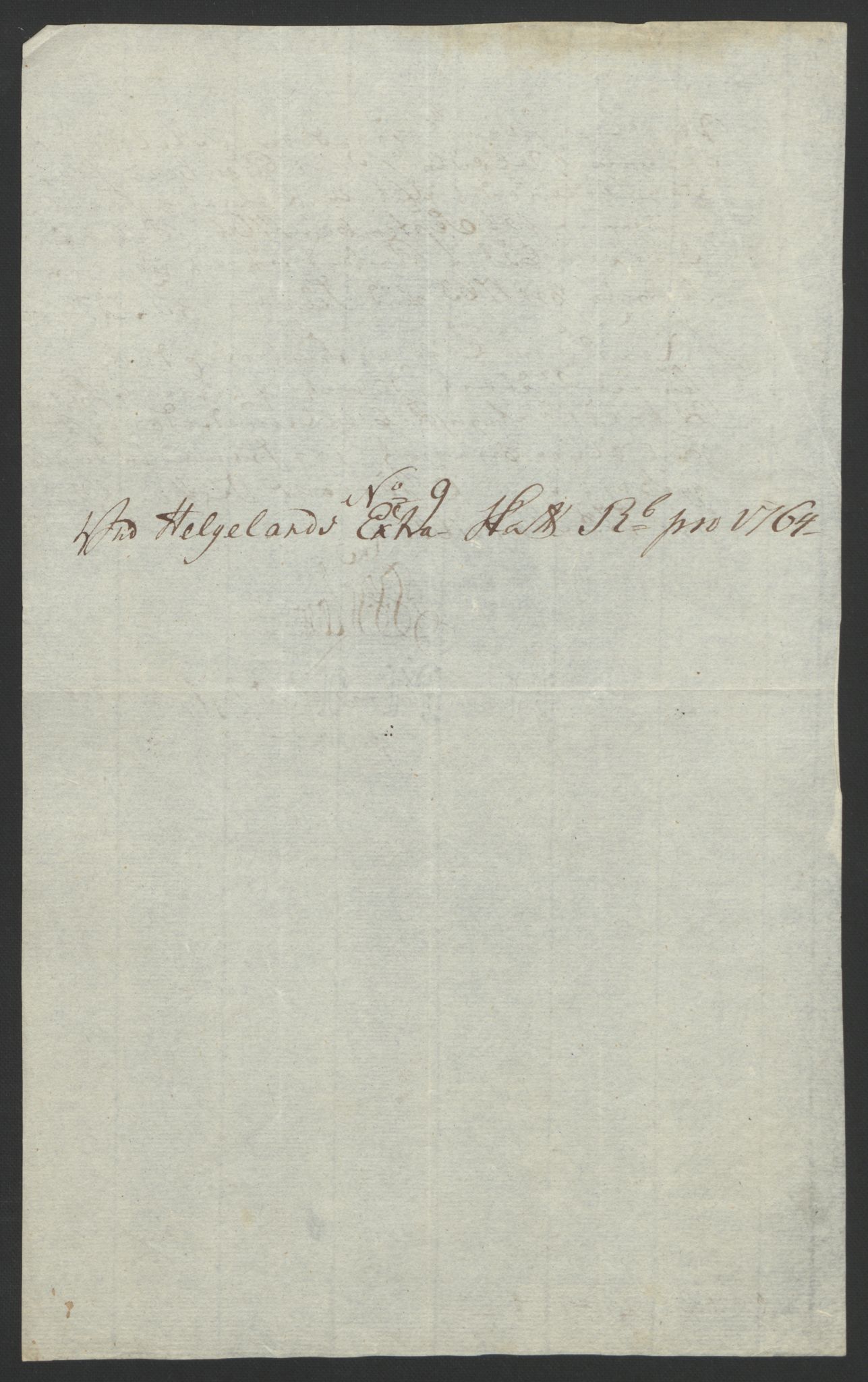 Rentekammeret inntil 1814, Reviderte regnskaper, Fogderegnskap, RA/EA-4092/R65/L4573: Ekstraskatten Helgeland, 1762-1772, p. 47