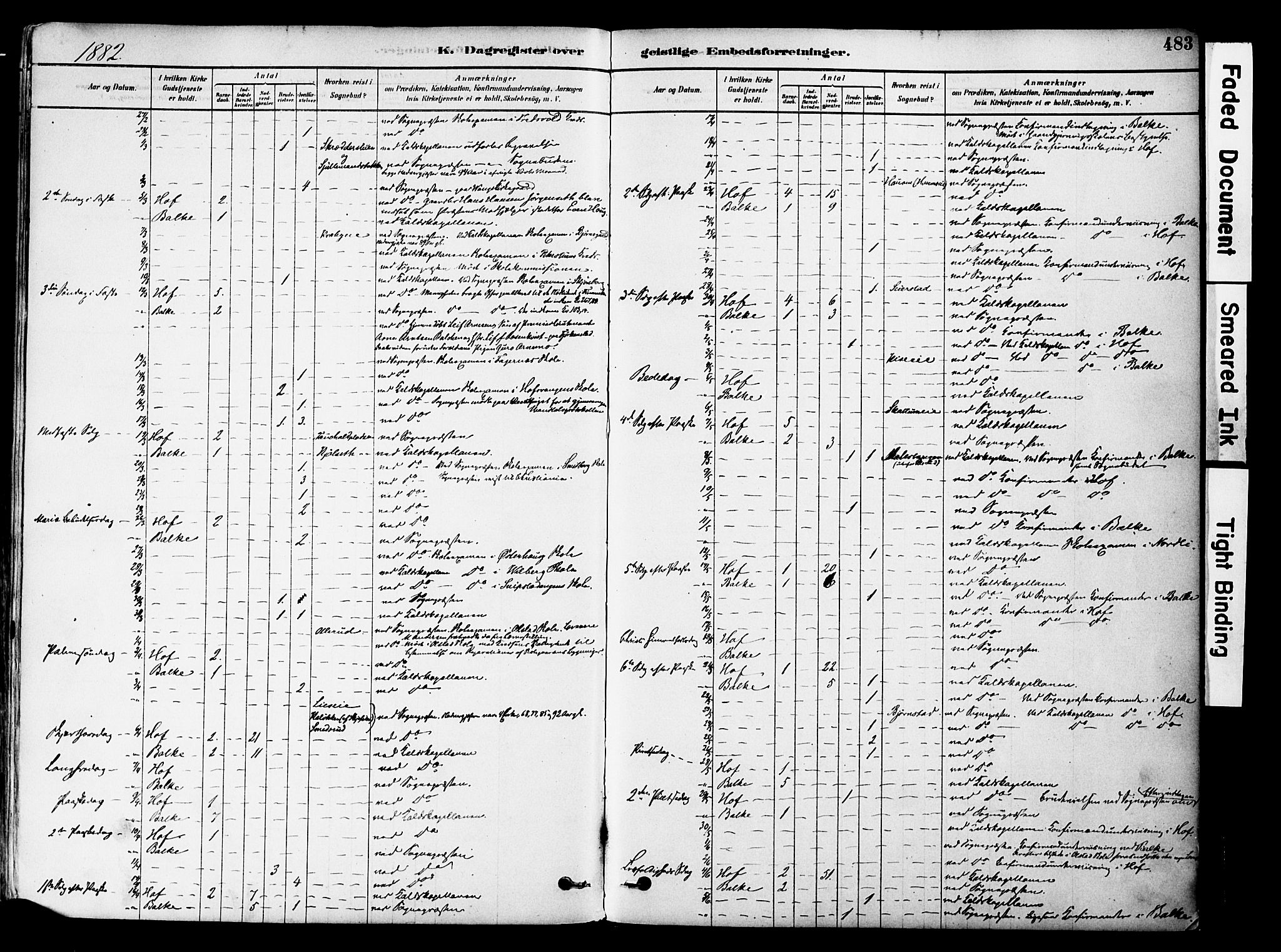 Østre Toten prestekontor, AV/SAH-PREST-104/H/Ha/Haa/L0006: Parish register (official) no. 6 /1, 1878-1896, p. 483