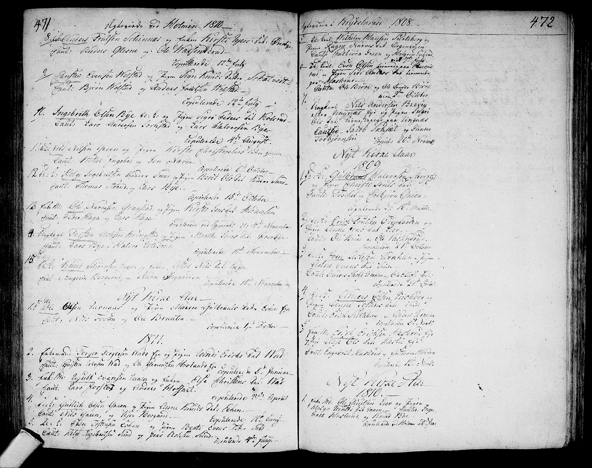 Sigdal kirkebøker, SAKO/A-245/F/Fa/L0003: Parish register (official) no. I 3, 1793-1811, p. 471-472