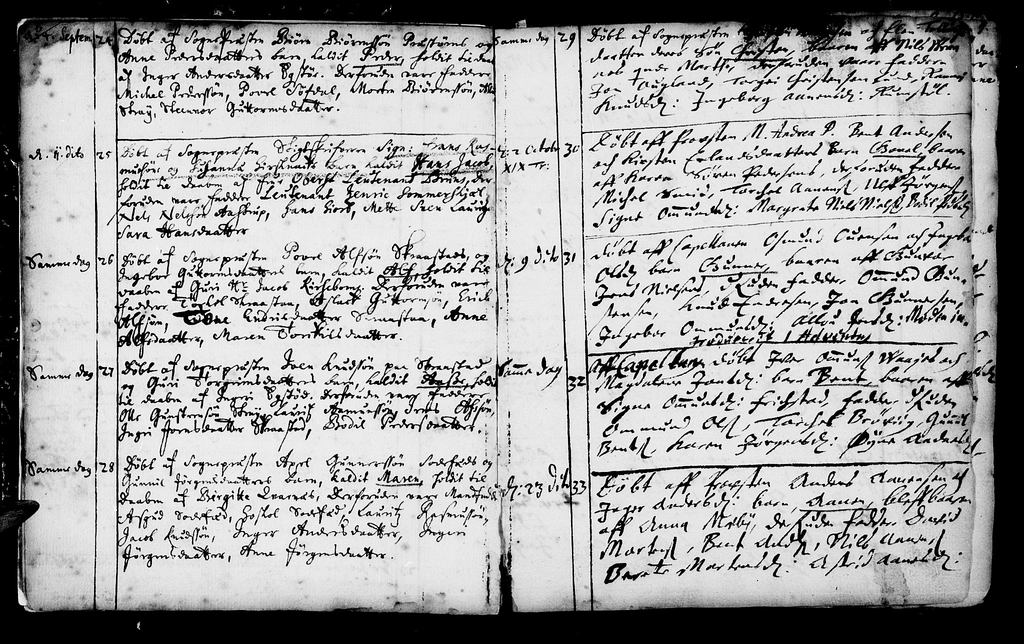 Oddernes sokneprestkontor, SAK/1111-0033/F/Fa/Faa/L0001: Parish register (official) no. A 1, 1692-1718, p. 6-7