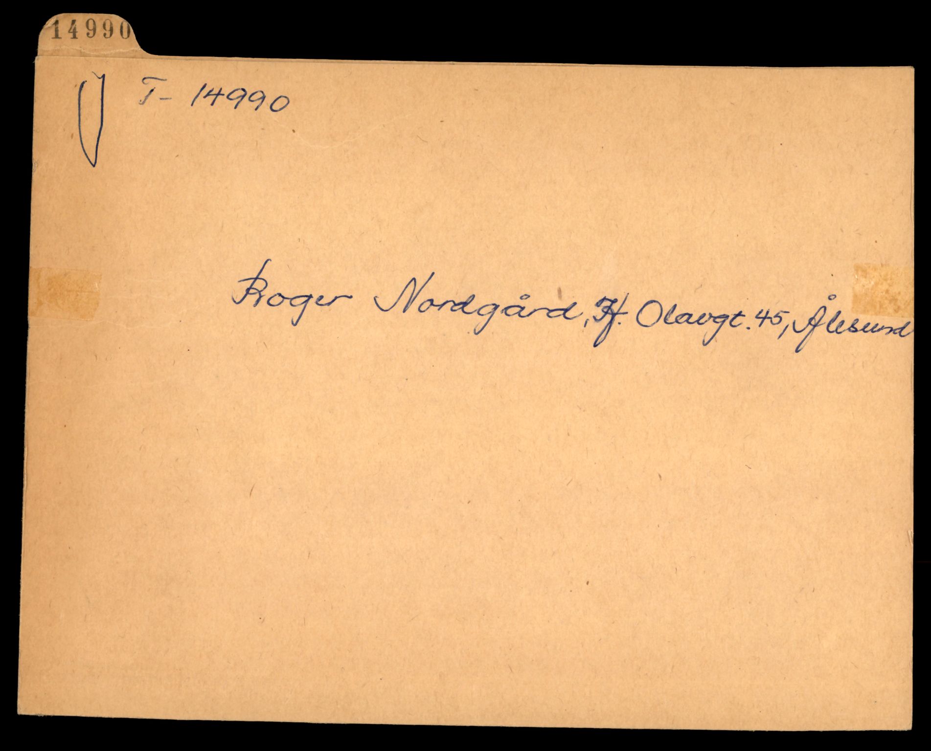 Møre og Romsdal vegkontor - Ålesund trafikkstasjon, AV/SAT-A-4099/F/Fe/L0049: Registreringskort for kjøretøy T 14864 - T 18613, 1927-1998, p. 2999