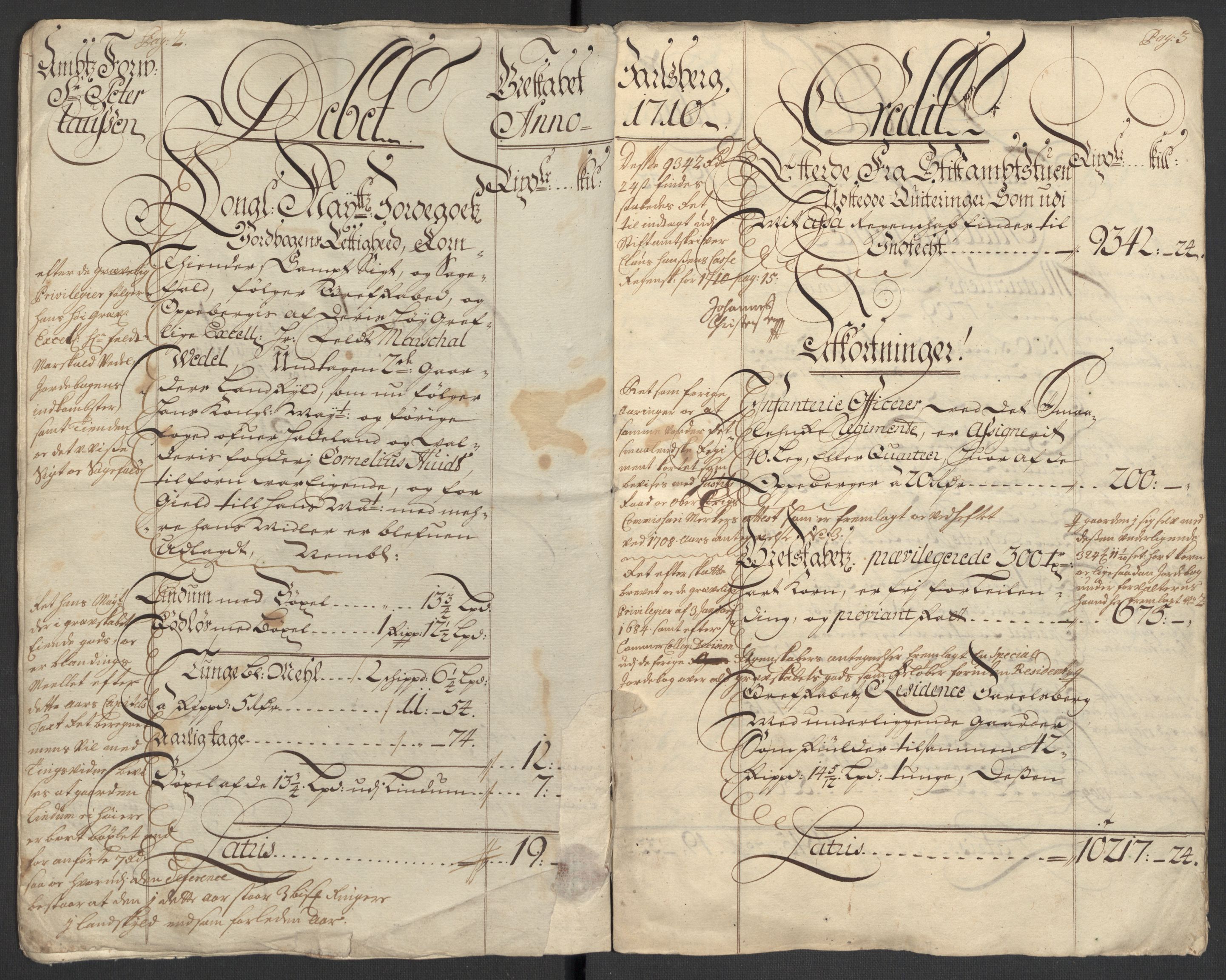 Rentekammeret inntil 1814, Reviderte regnskaper, Fogderegnskap, AV/RA-EA-4092/R32/L1875: Fogderegnskap Jarlsberg grevskap, 1710, p. 12