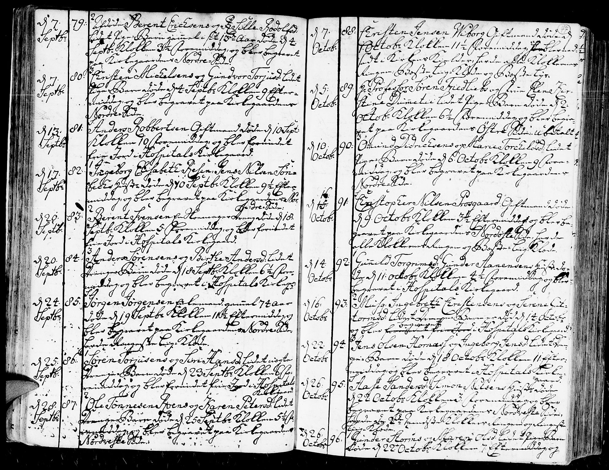 Kristiansand domprosti, AV/SAK-1112-0006/F/Fa/L0004: Parish register (official) no. A 4, 1762-1794, p. 47