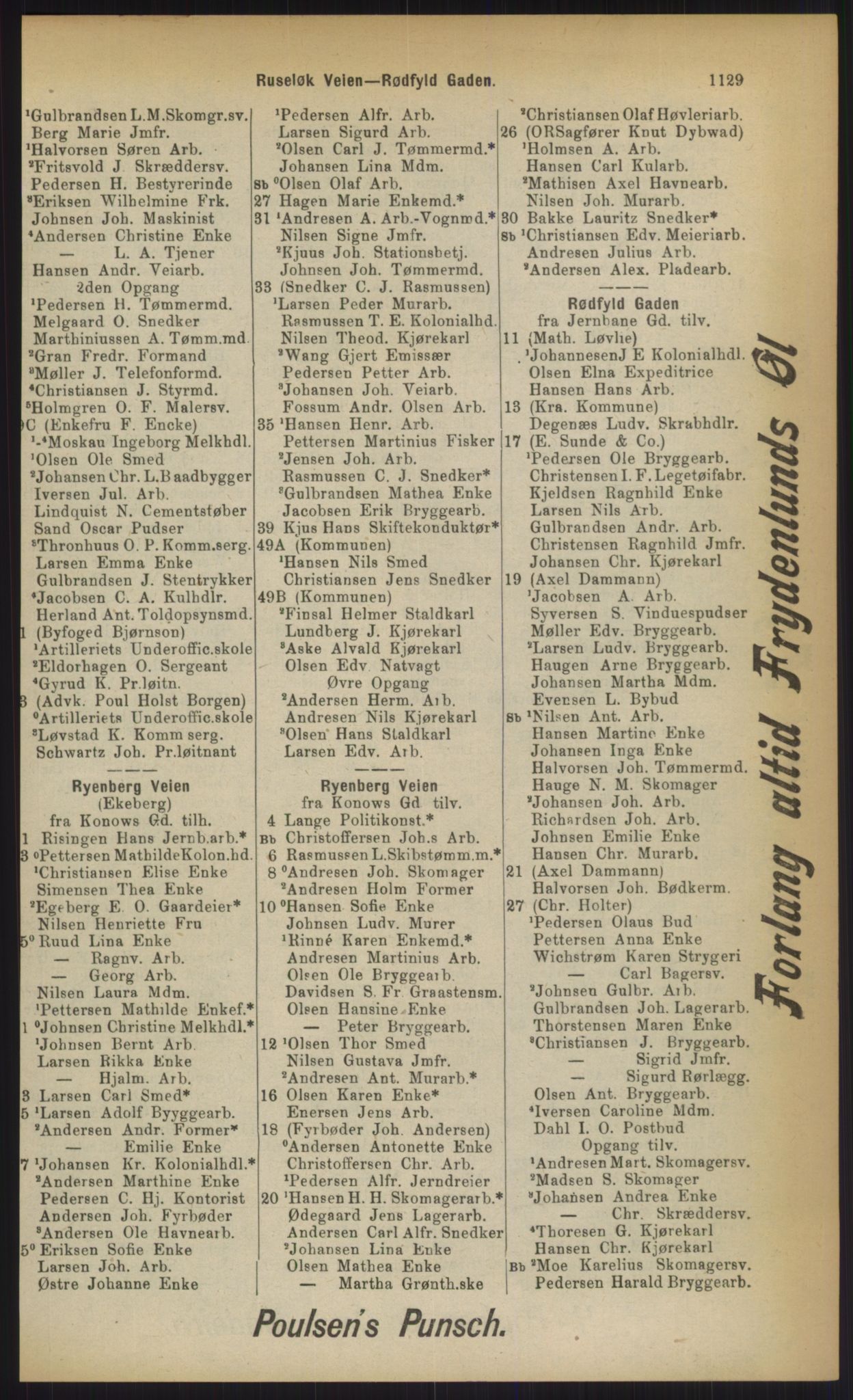 Kristiania/Oslo adressebok, PUBL/-, 1903, p. 1129