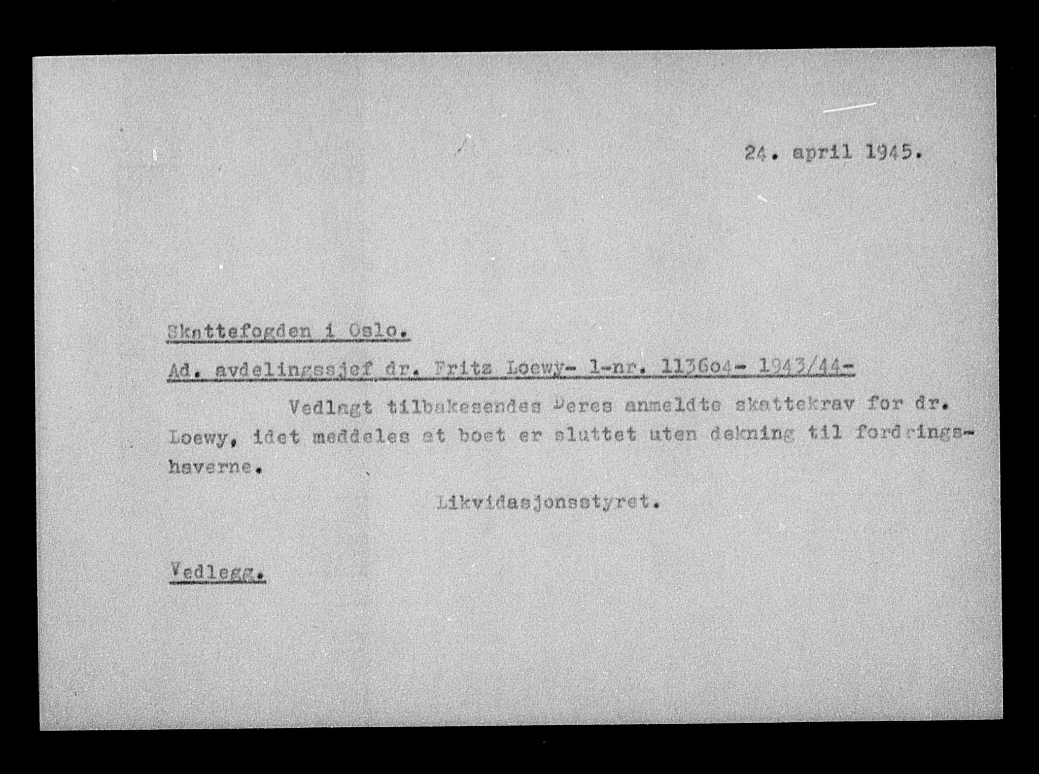 Justisdepartementet, Tilbakeføringskontoret for inndratte formuer, AV/RA-S-1564/H/Hc/Hcc/L0960: --, 1945-1947, p. 24