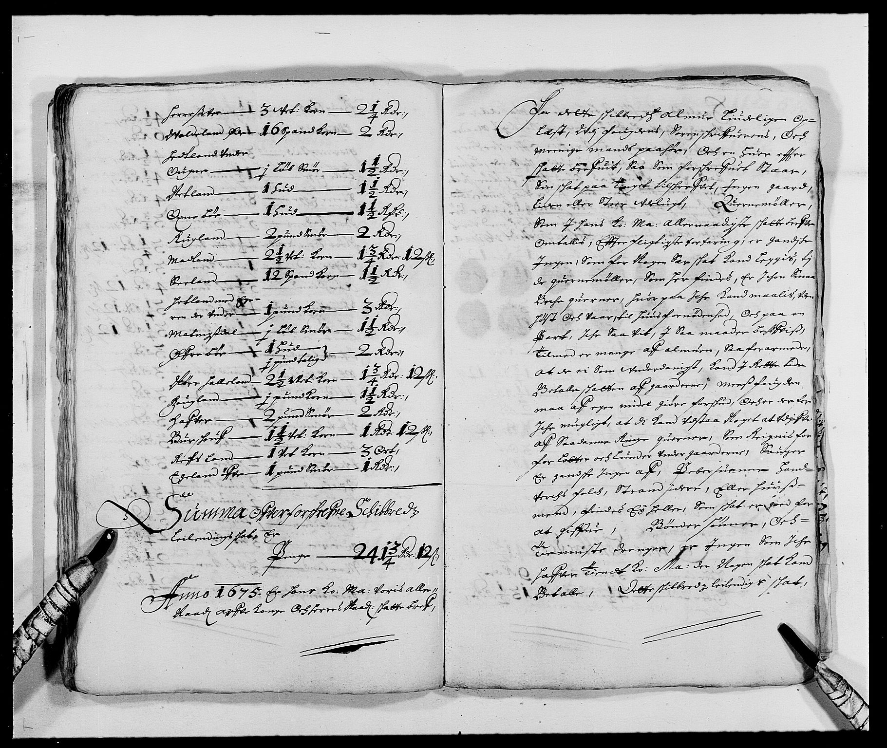 Rentekammeret inntil 1814, Reviderte regnskaper, Fogderegnskap, AV/RA-EA-4092/R46/L2715: Fogderegnskap Jæren og Dalane, 1675, p. 32