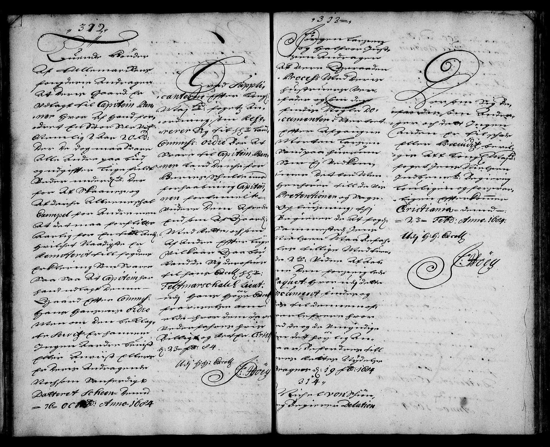 Stattholderembetet 1572-1771, AV/RA-EA-2870/Ae/L0001: Supplikasjons- og resolusjonsprotokoll, 1683-1684