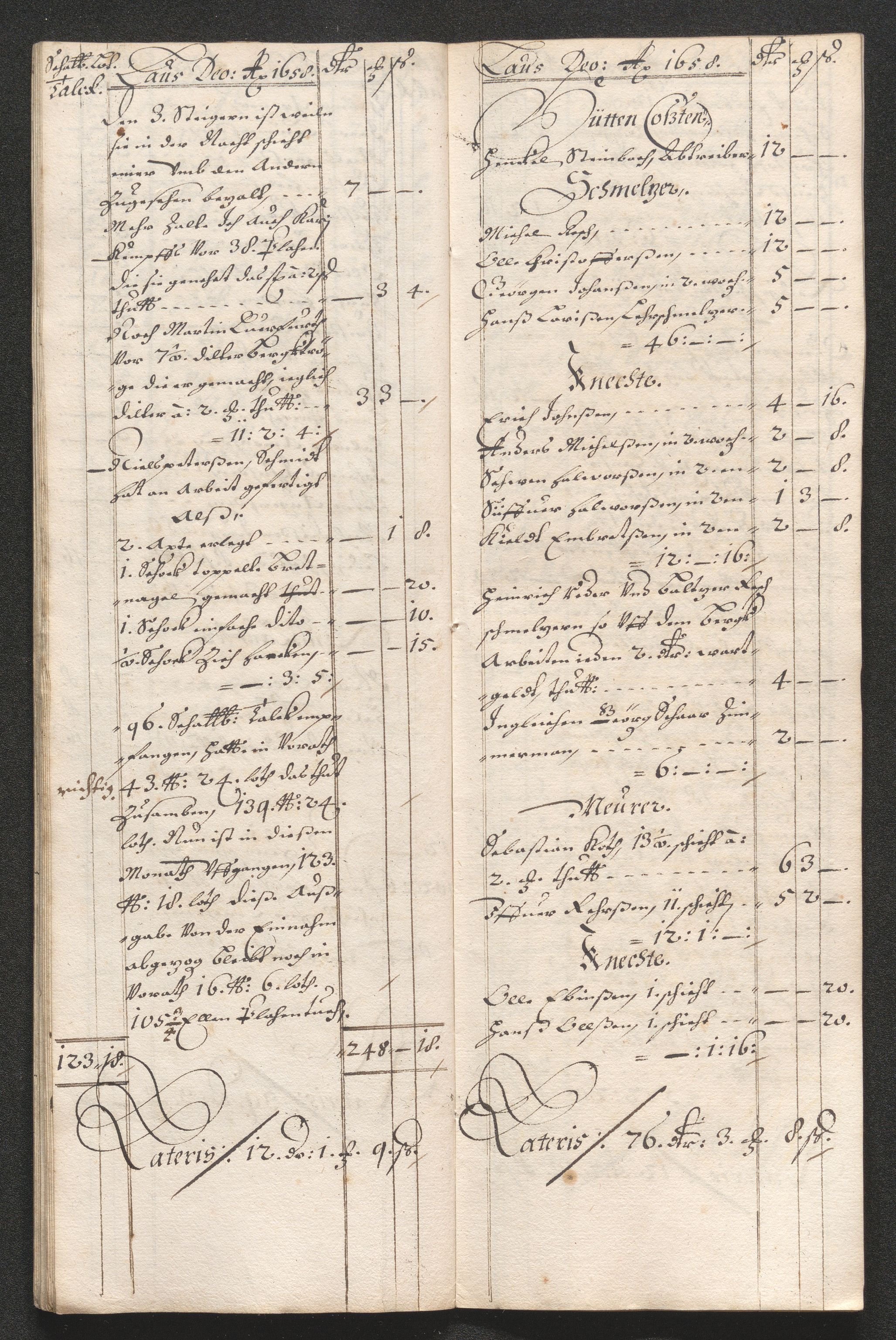 Kongsberg Sølvverk 1623-1816, AV/SAKO-EA-3135/001/D/Dc/Dcd/L0033: Utgiftsregnskap for gruver m.m. , 1658, p. 516