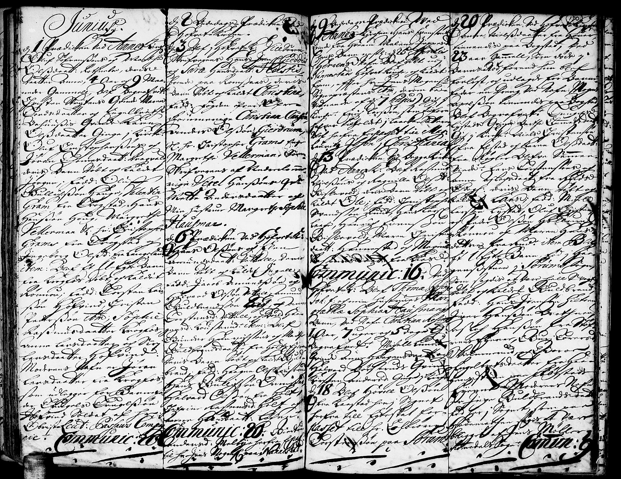 Ullensaker prestekontor Kirkebøker, AV/SAO-A-10236a/F/Fa/L0001: Parish register (official) no. I 1, 1689-1701, p. 150