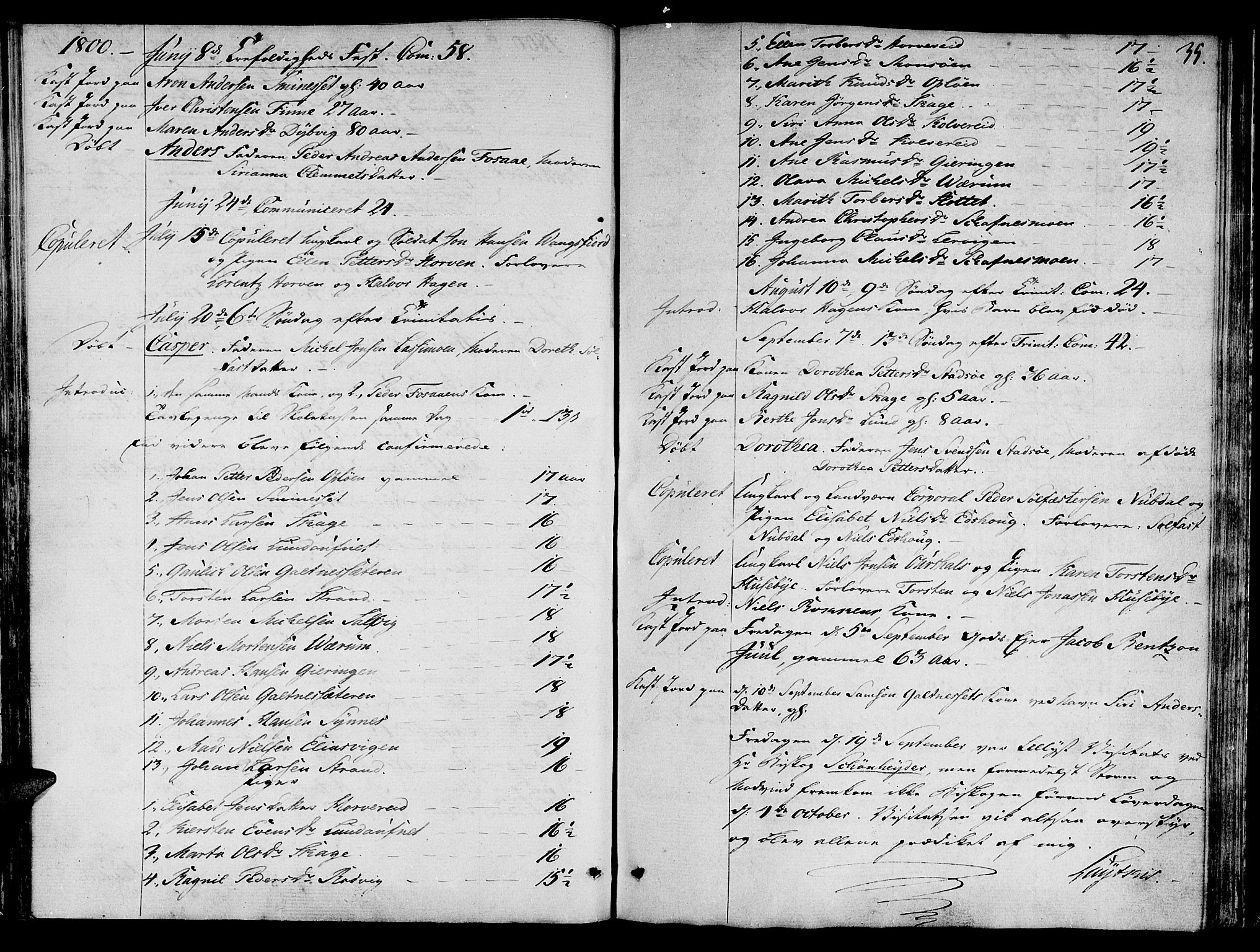 Ministerialprotokoller, klokkerbøker og fødselsregistre - Nord-Trøndelag, SAT/A-1458/780/L0633: Parish register (official) no. 780A02 /1, 1787-1814, p. 35