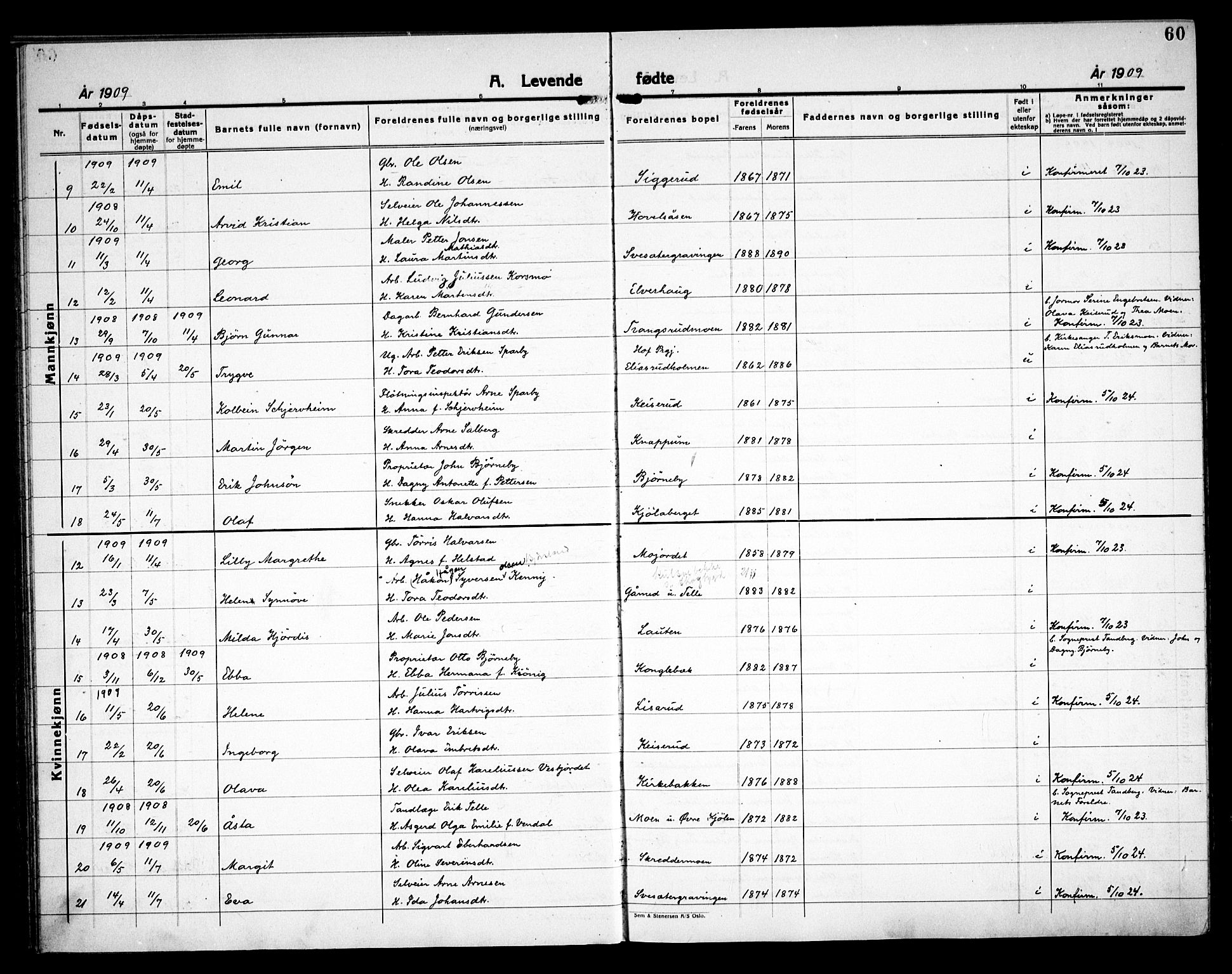 Åsnes prestekontor, AV/SAH-PREST-042/H/Ha/Haa/L0000C: Parish register (official) no. 0A, 1890-1929, p. 60