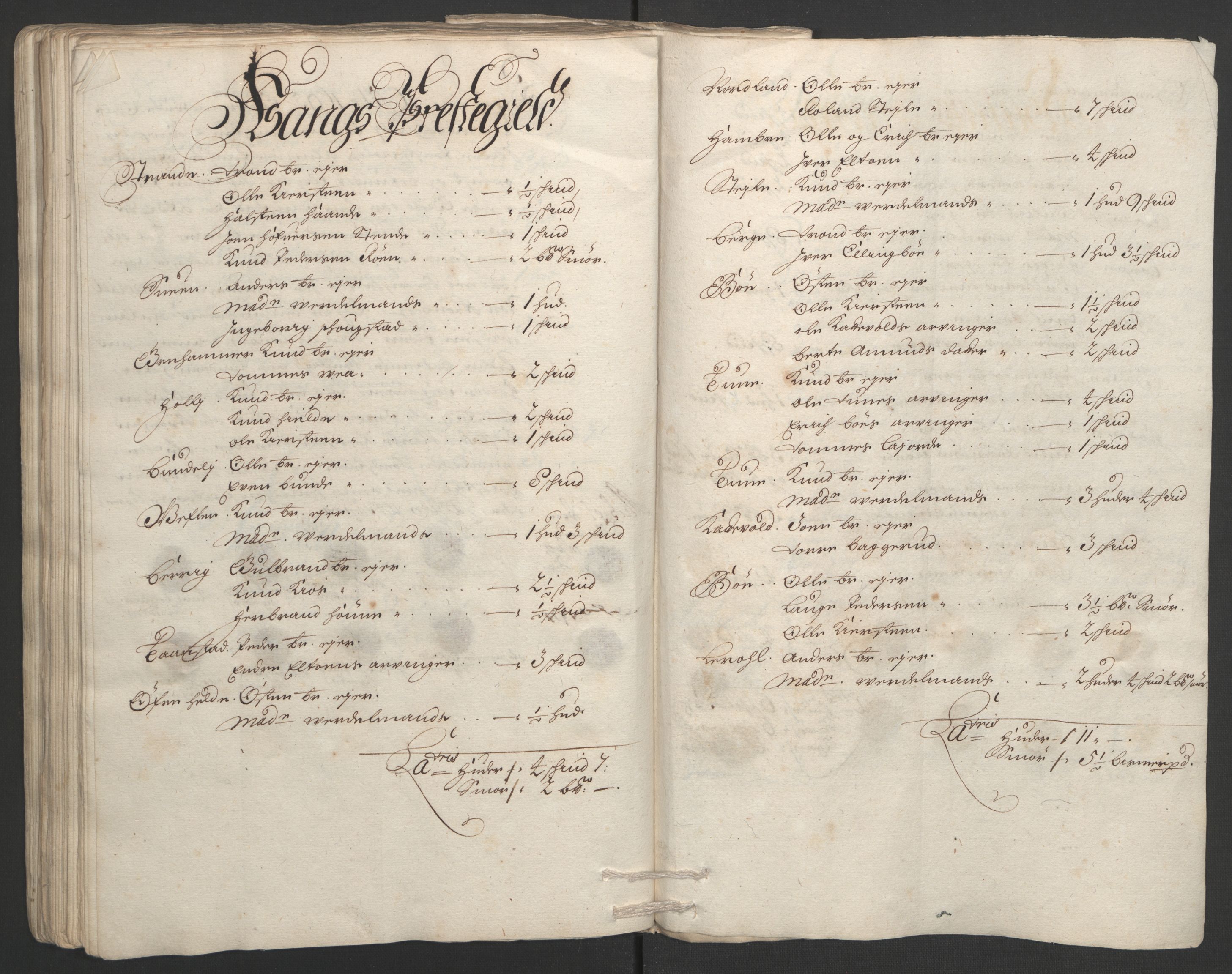 Rentekammeret inntil 1814, Reviderte regnskaper, Fogderegnskap, AV/RA-EA-4092/R18/L1292: Fogderegnskap Hadeland, Toten og Valdres, 1693-1694, p. 356