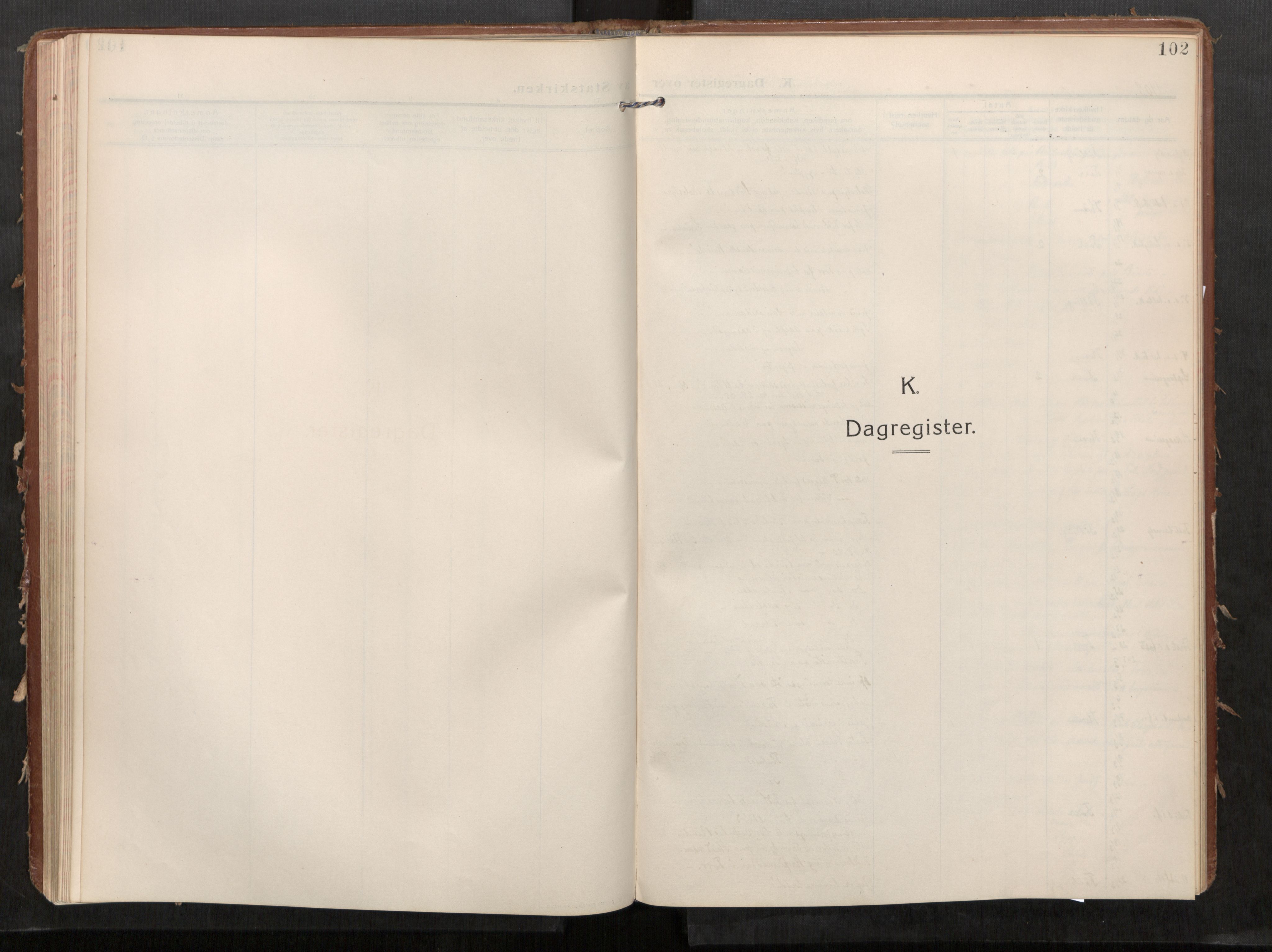 Stod sokneprestkontor, SAT/A-1164/1/I/I1/I1a/L0002: Parish register (official) no. 2, 1909-1922, p. 102