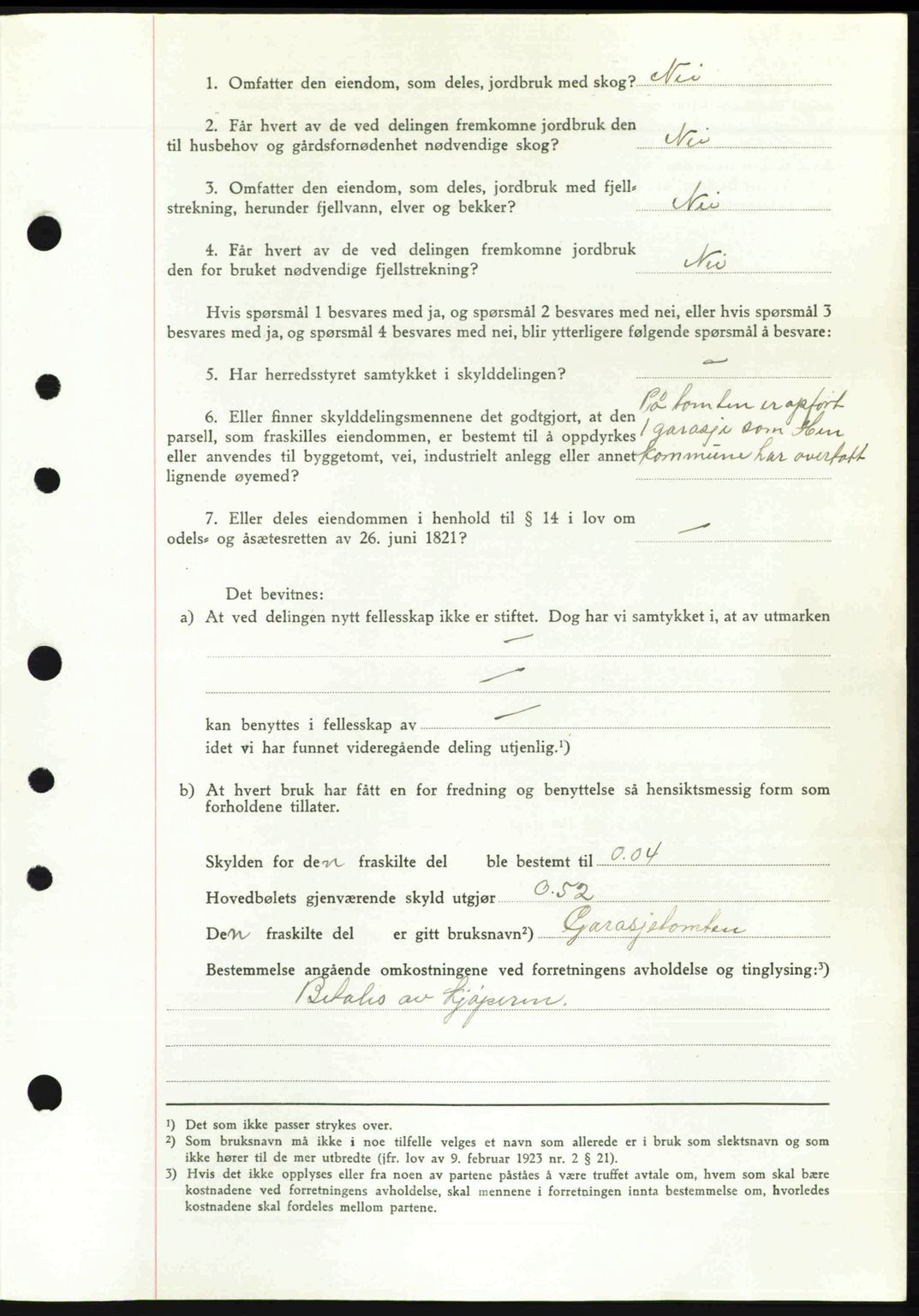 Romsdal sorenskriveri, AV/SAT-A-4149/1/2/2C: Mortgage book no. A19, 1946-1946, Diary no: : 782/1946