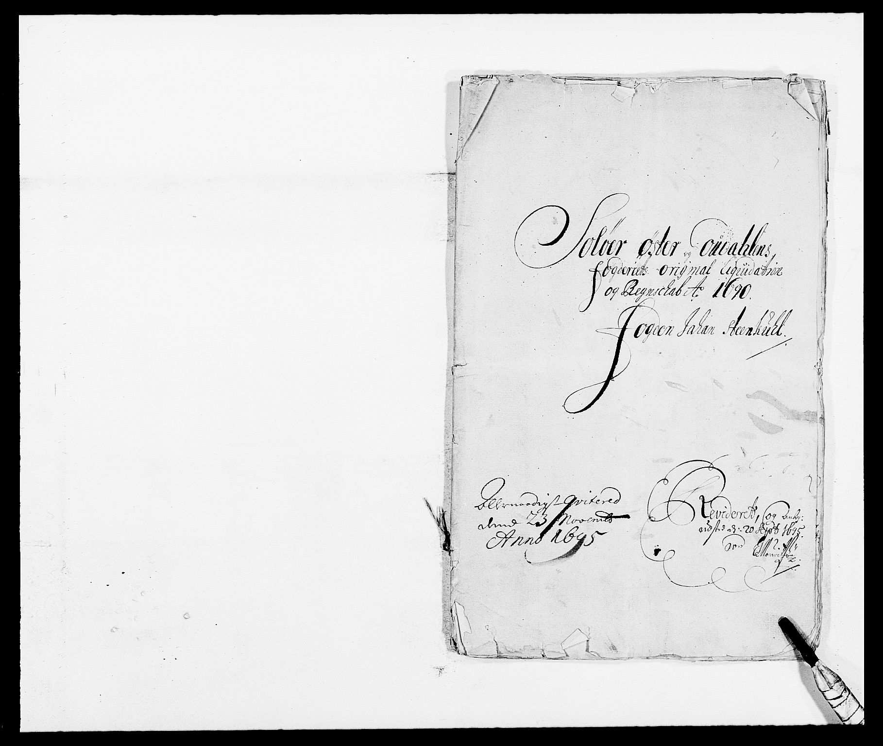Rentekammeret inntil 1814, Reviderte regnskaper, Fogderegnskap, AV/RA-EA-4092/R13/L0828: Fogderegnskap Solør, Odal og Østerdal, 1690, p. 2