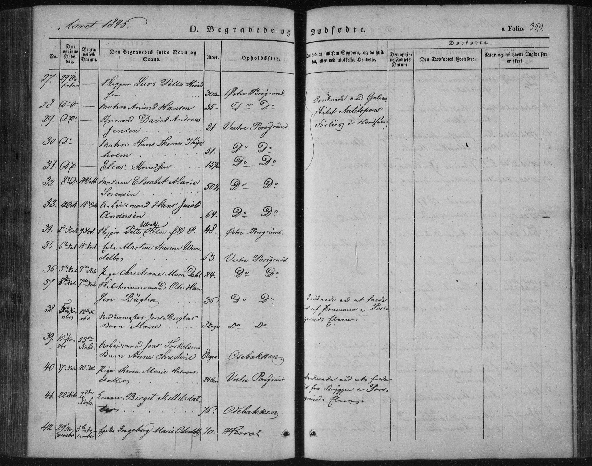 Porsgrunn kirkebøker , SAKO/A-104/F/Fa/L0006: Parish register (official) no. 6, 1841-1857, p. 359