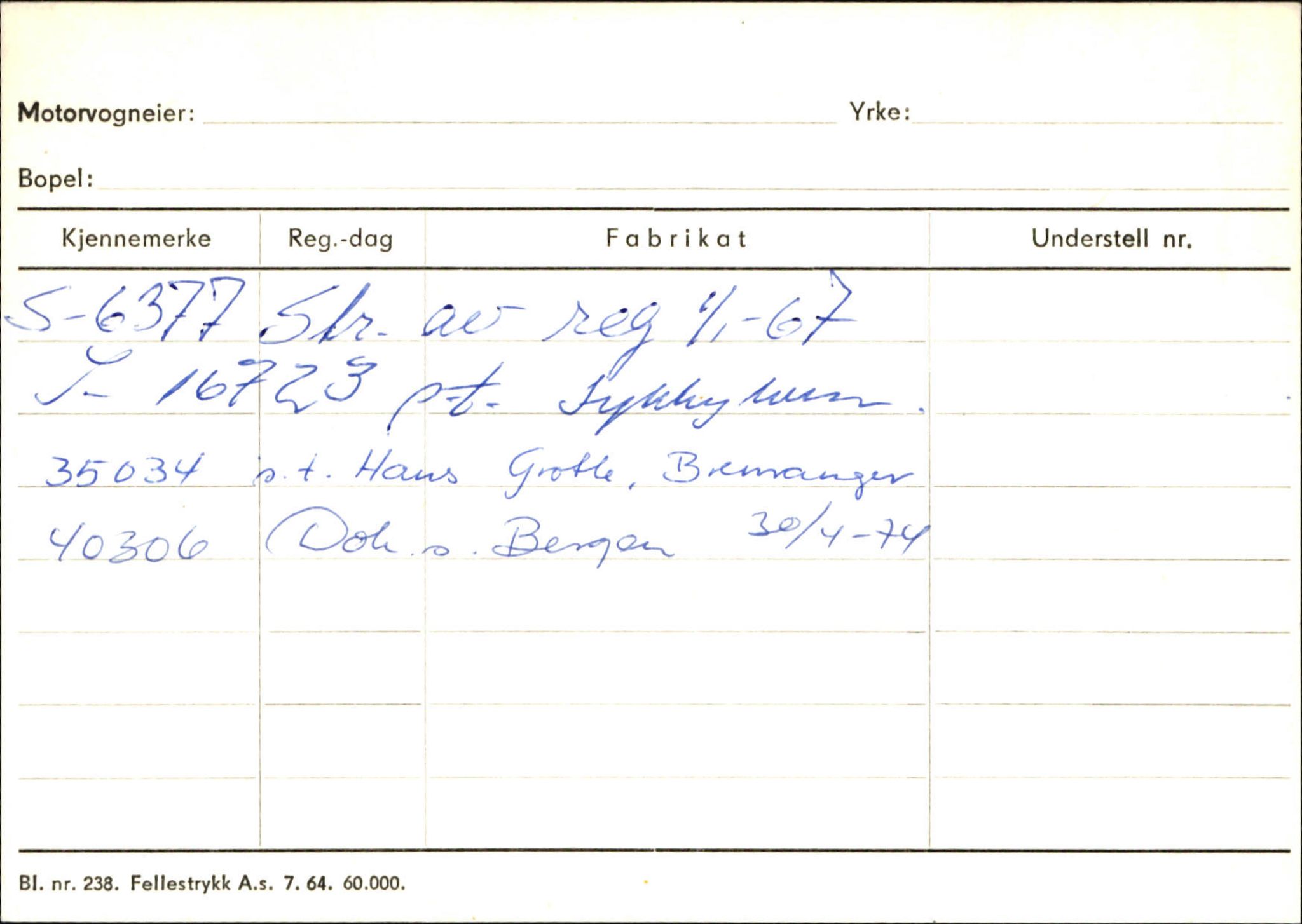 Statens vegvesen, Sogn og Fjordane vegkontor, AV/SAB-A-5301/4/F/L0129: Eigarregistrer Eid A-S, 1945-1975, p. 1004