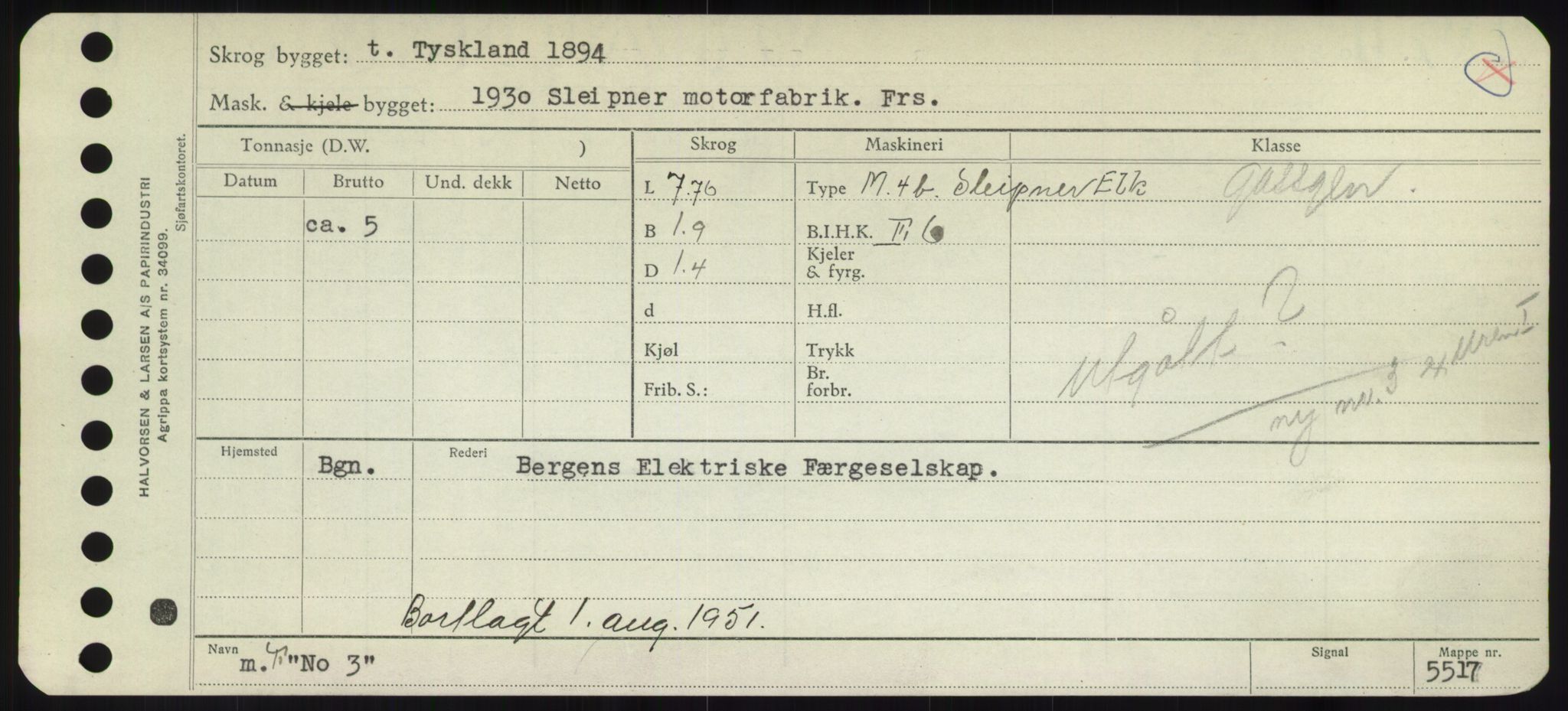 Sjøfartsdirektoratet med forløpere, Skipsmålingen, RA/S-1627/H/Hd/L0010: Fartøy, F-Fjø, p. 291