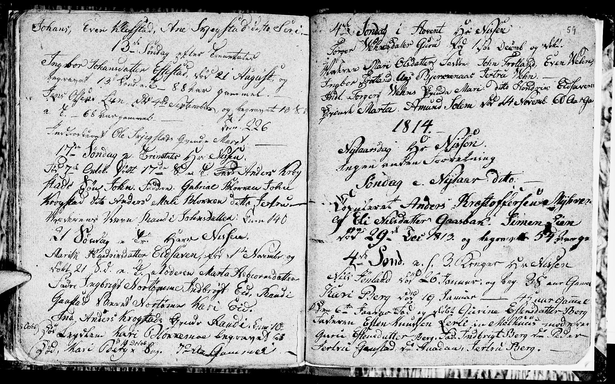 Ministerialprotokoller, klokkerbøker og fødselsregistre - Sør-Trøndelag, SAT/A-1456/694/L1129: Parish register (copy) no. 694C01, 1793-1815, p. 59