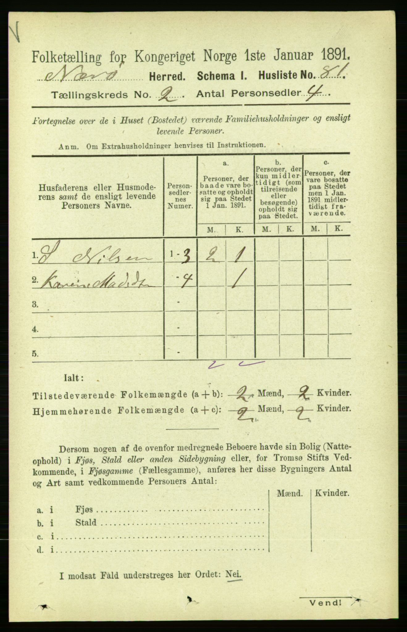 RA, 1891 census for 1751 Nærøy, 1891, p. 628