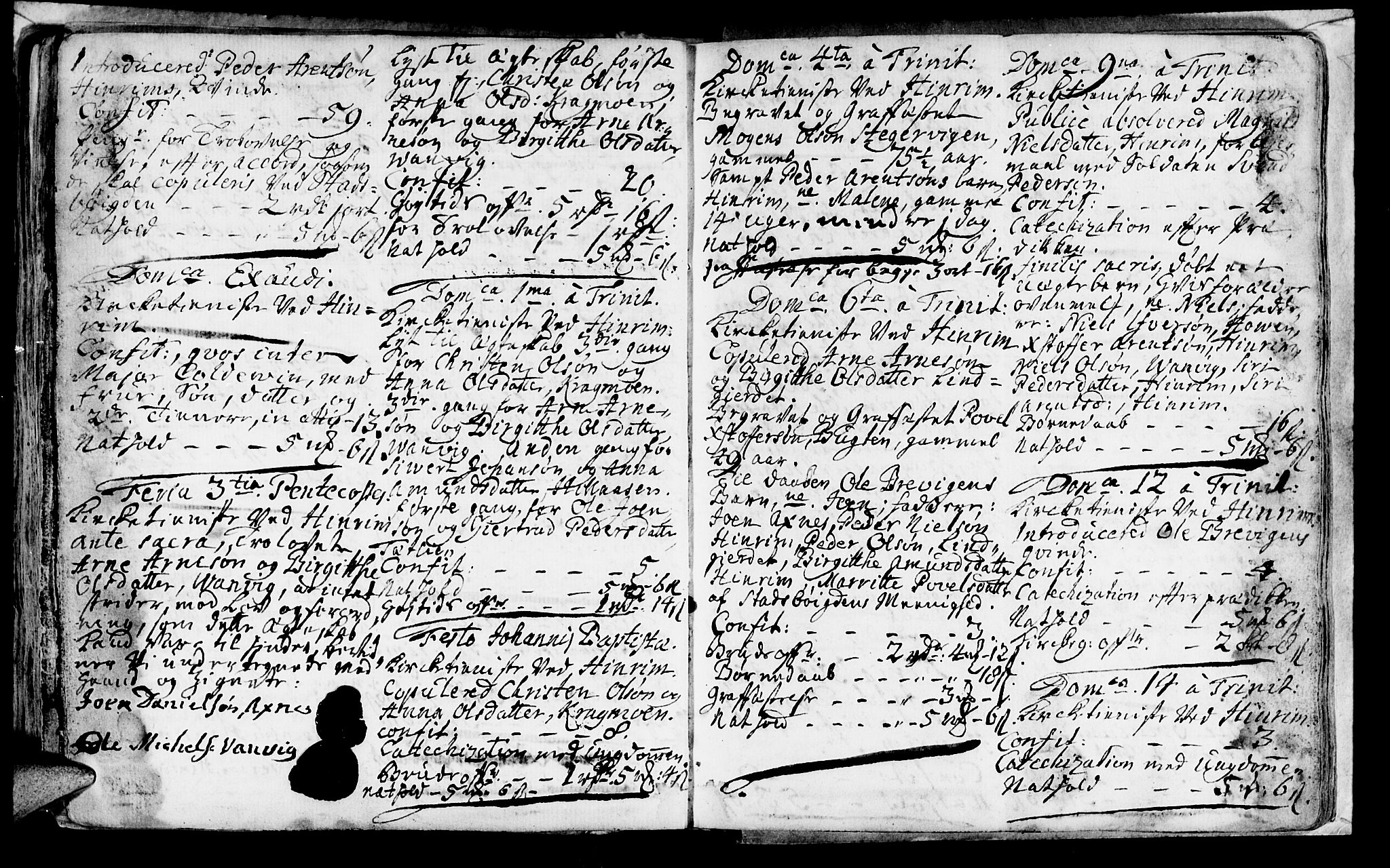 Ministerialprotokoller, klokkerbøker og fødselsregistre - Nord-Trøndelag, AV/SAT-A-1458/701/L0002: Parish register (official) no. 701A02 /2, 1738-1752